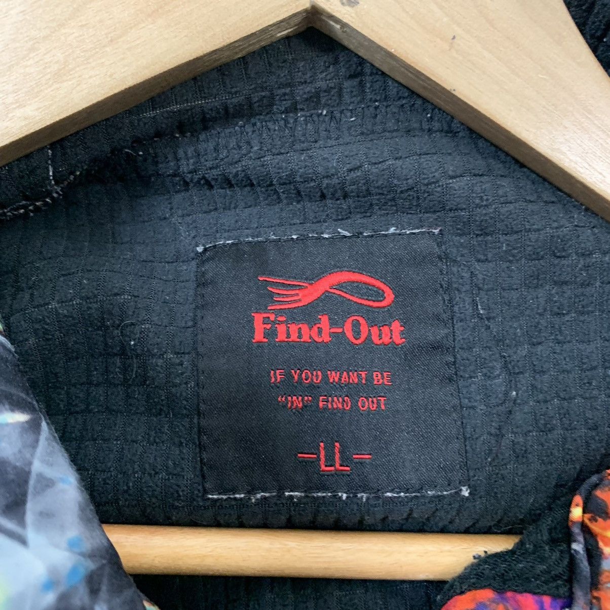 Japanese Brand Japanese Brand Find Out Multicolor Zipper Hoodie Size US L / EU 52-54 / 3 - 6 Thumbnail