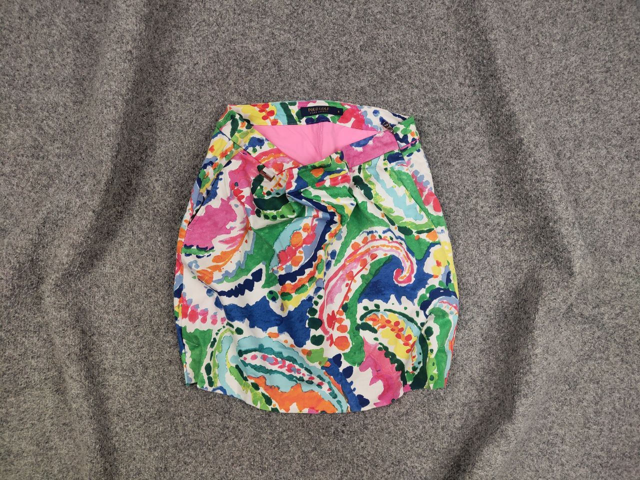 Polo Ralph Lauren Polo golf Ralph Lauren Bright Pattern Mini Skirt with shorts Size 28" / US 6 / IT 42 - 1 Thumbnail