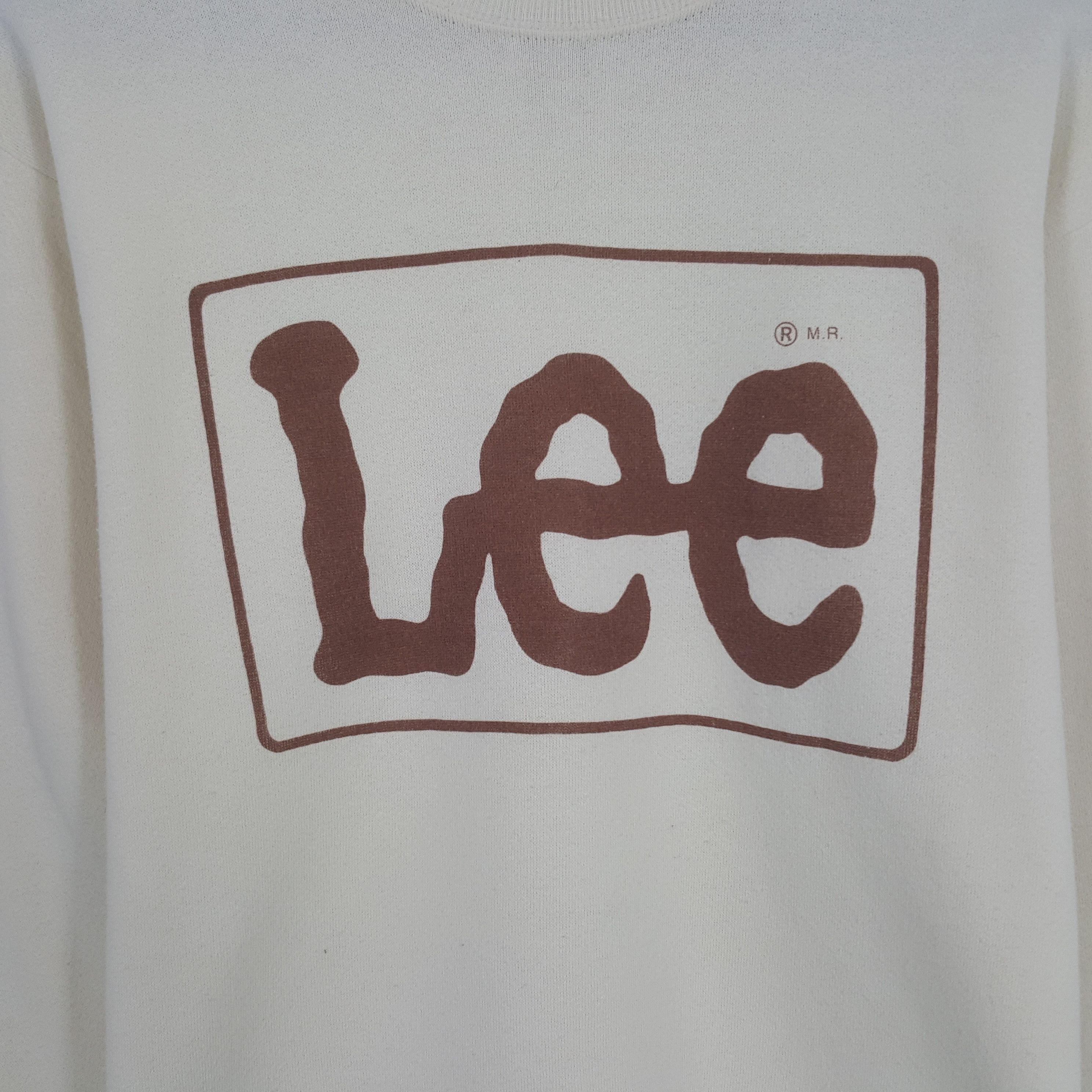 Lee × Vintage Vintage Lee Logo Sweatshirt Size US S / EU 44-46 / 1 - 2 Thumbnail