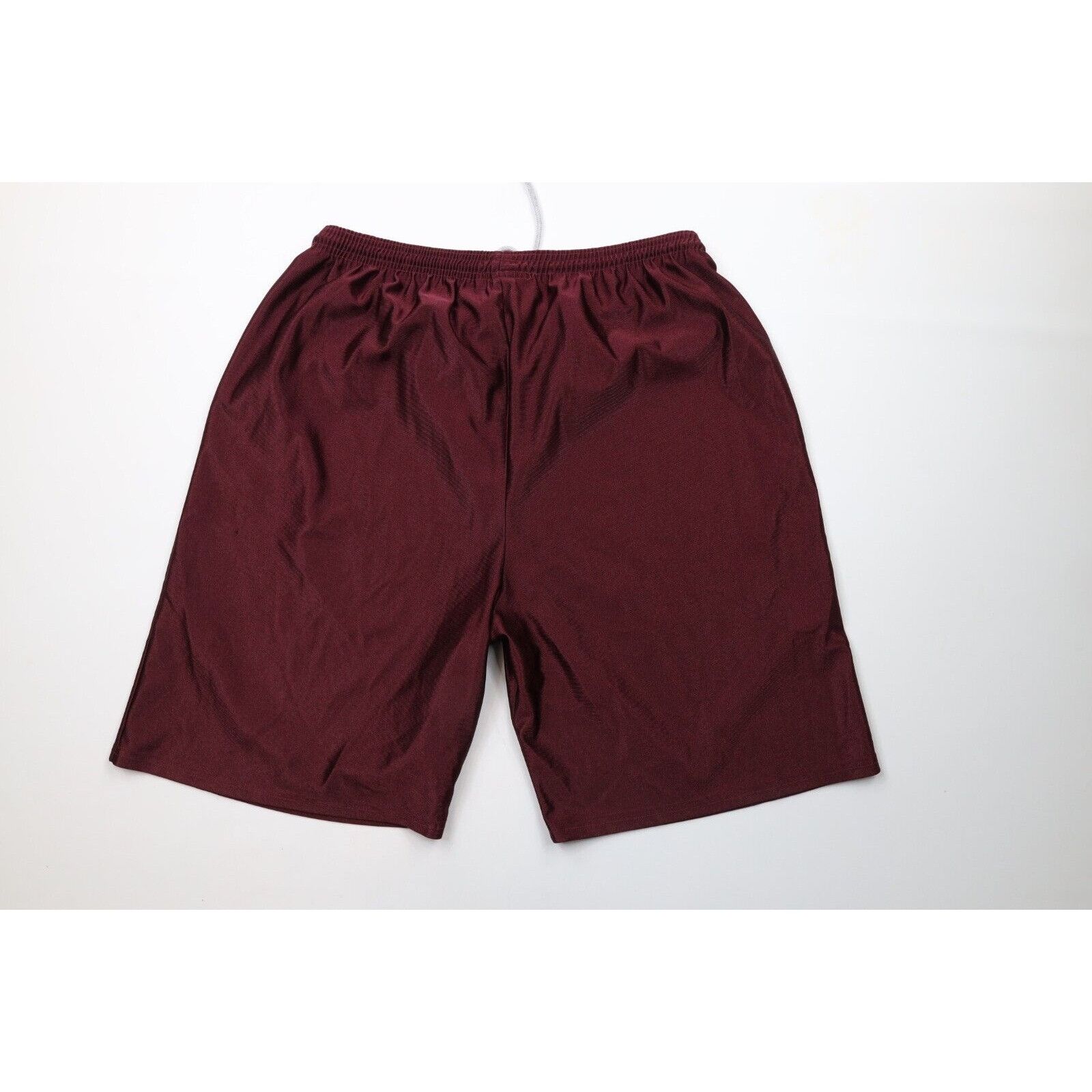 Russell Athletic × Vintage Vintage 90s Russell Athletic Distressed Silky Gym Shorts Size US 40 / EU 56 - 9 Thumbnail