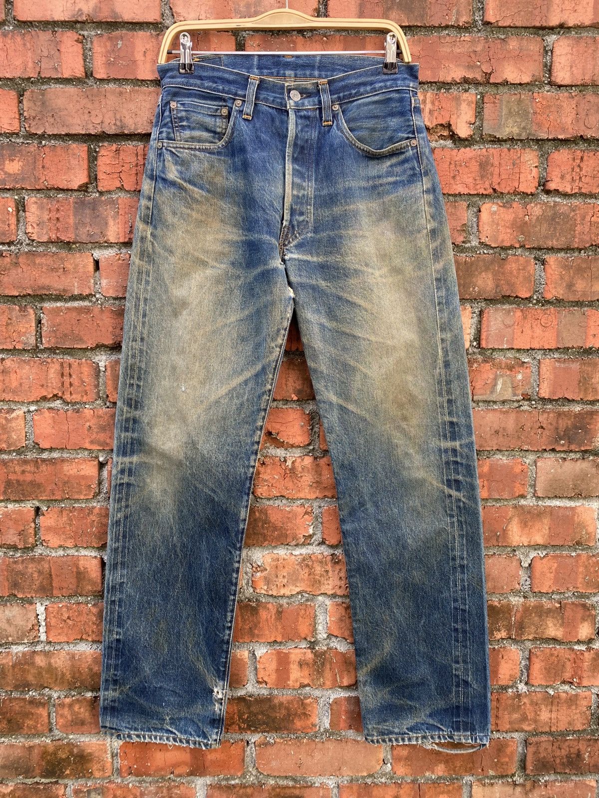 Levi's Vintage Clothing W31x32 Vintage levi's 501xx redline distressed made in USA Size US 31 - 1 Thumbnail