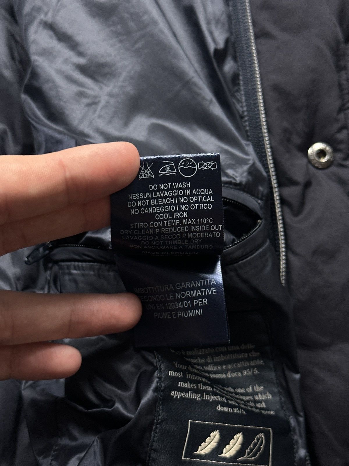 Herno Luxury Herno Loro Piana Style Micro Down Puffer Jacket Size US M / EU 48-50 / 2 - 22 Thumbnail
