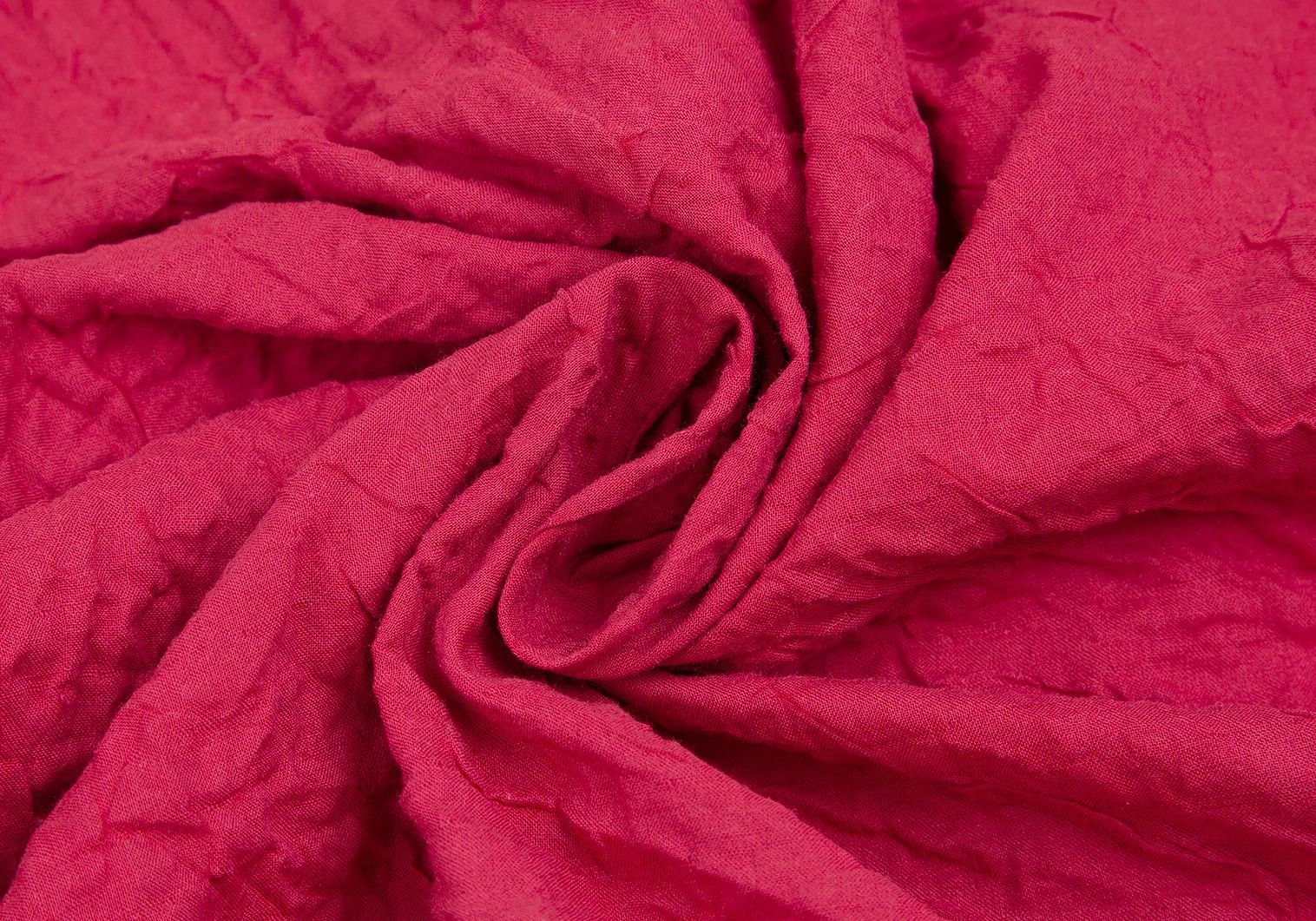 Issey Miyake Cotton Wrinkle Pleats Shirt in Red Size US L / EU 52-54 / 3 - 14 Thumbnail