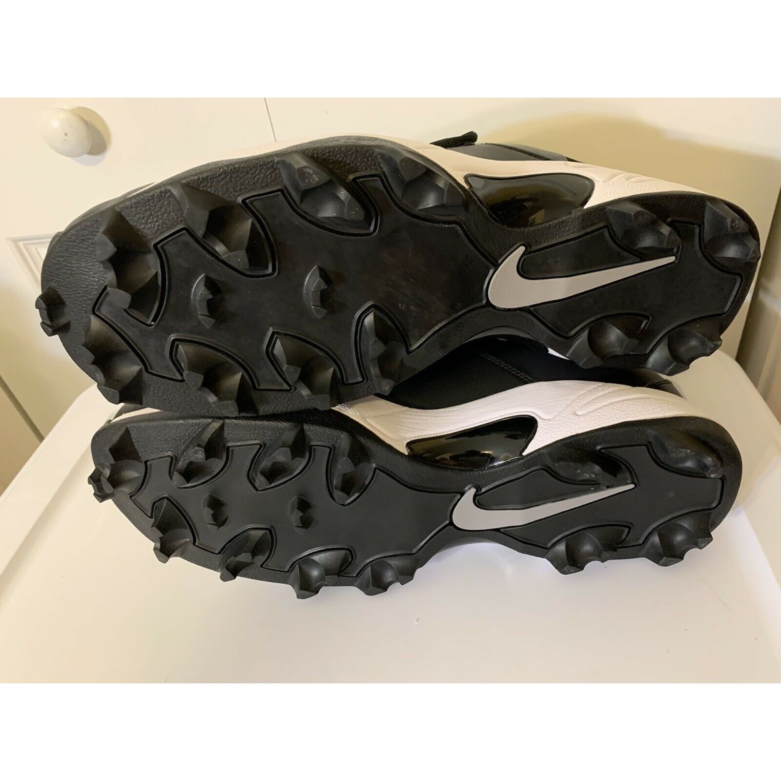 Nike Nike Flywire Zoom Code Elite Black/Silver Football Cleats 60 Size US 15 / EU 48 - 10 Thumbnail