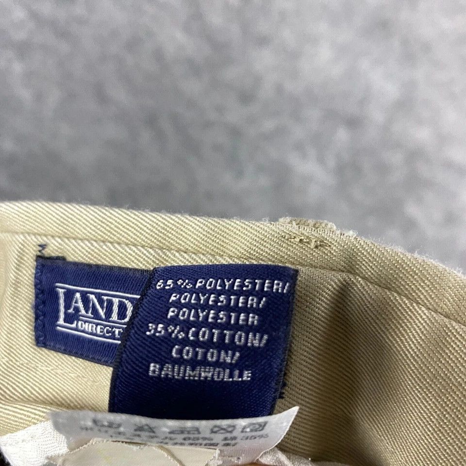 Lands' End Lands' End Slacks Chino Pants Size 38 Men's Hook & Eye Size US 38 / EU 54 - 10 Thumbnail