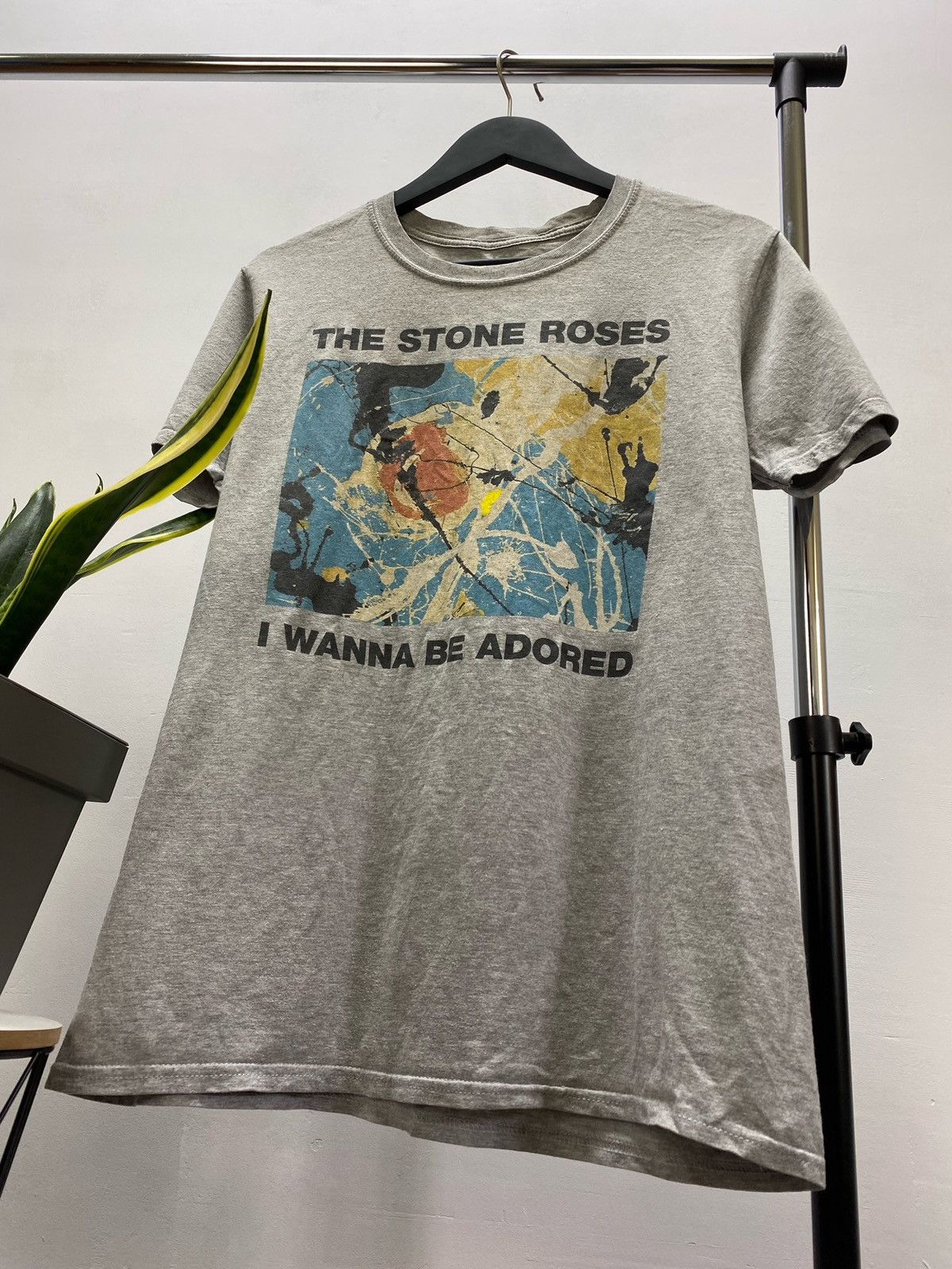 Band Tees × Vintage Vintage The Stone Roses I Wanna Be Adored Tee tShirt Size US L / EU 52-54 / 3 - 4 Thumbnail