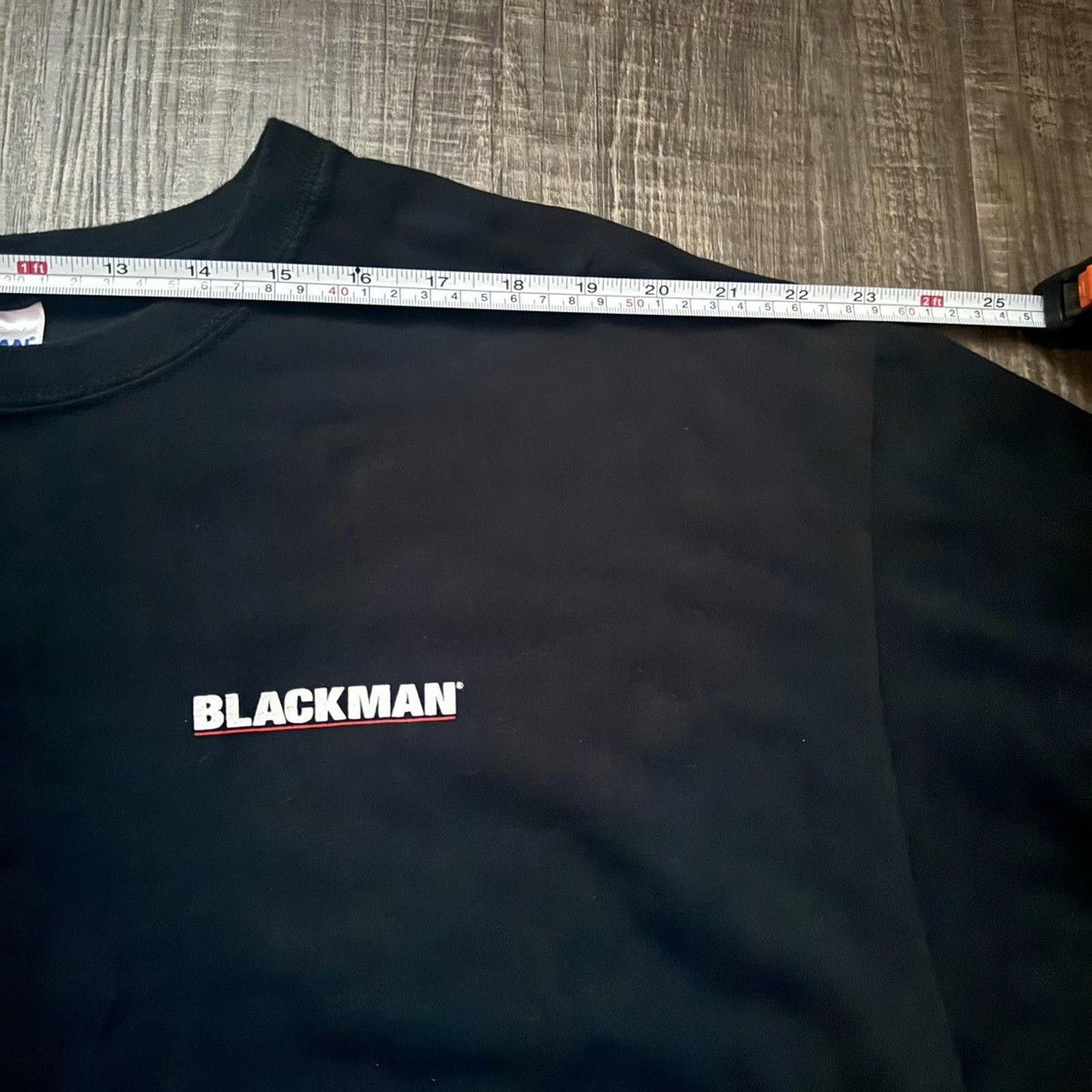 Gildan GILDAN • VNTG "Blackman" Pre-Shrunk Tee (XL) Size US XL / EU 56 / 4 - 3 Thumbnail