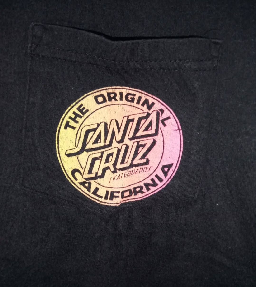 Thrasher TSHIRT : SANTA CRUZ - POCKET TEE Size US L / EU 52-54 / 3 - 6 Thumbnail