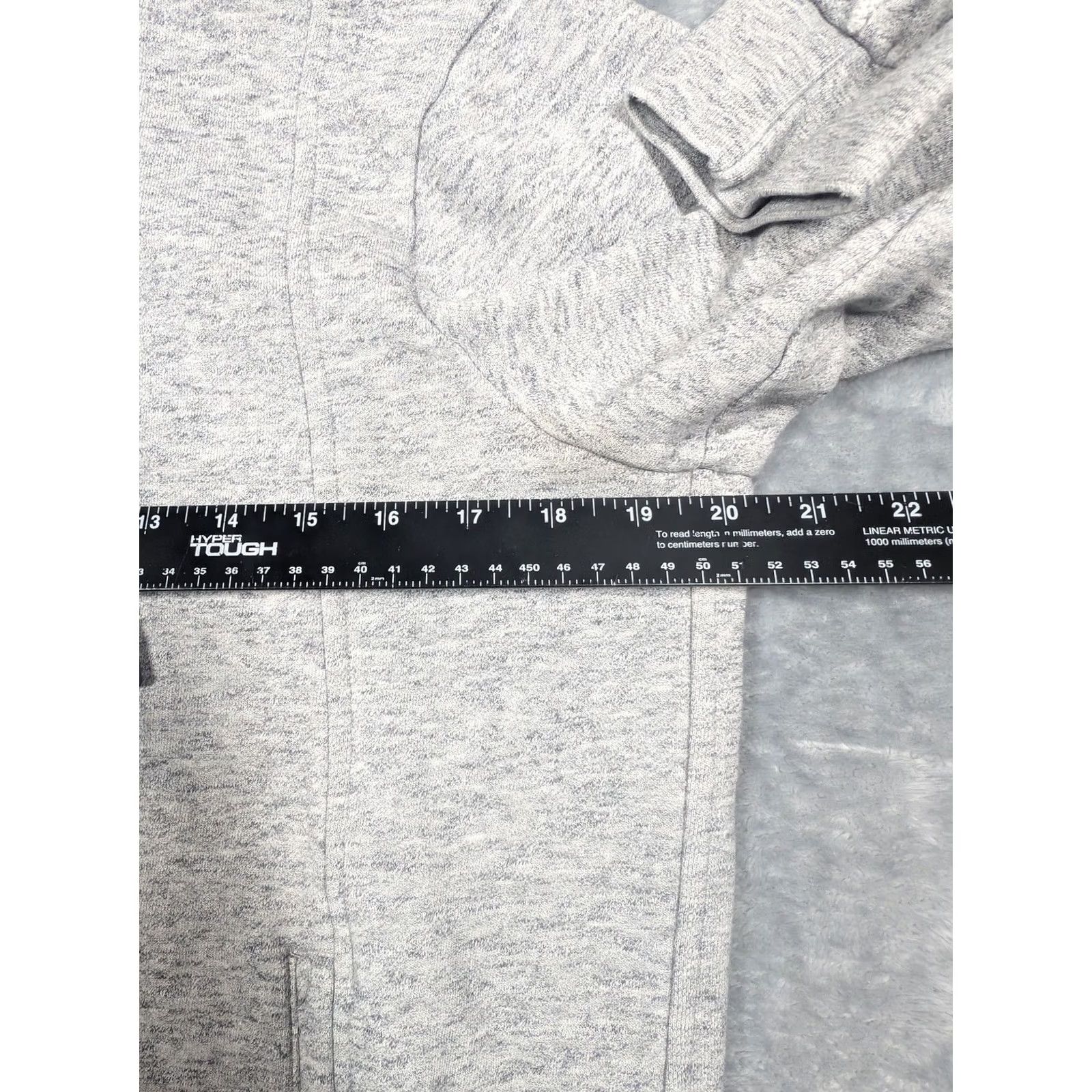 Vintage FIGS Hoodie Mens Medium Gray Sherpa Lined Full Zip Fleece Jacket Sweatshirt Size US M / EU 48-50 / 2 - 3 Thumbnail