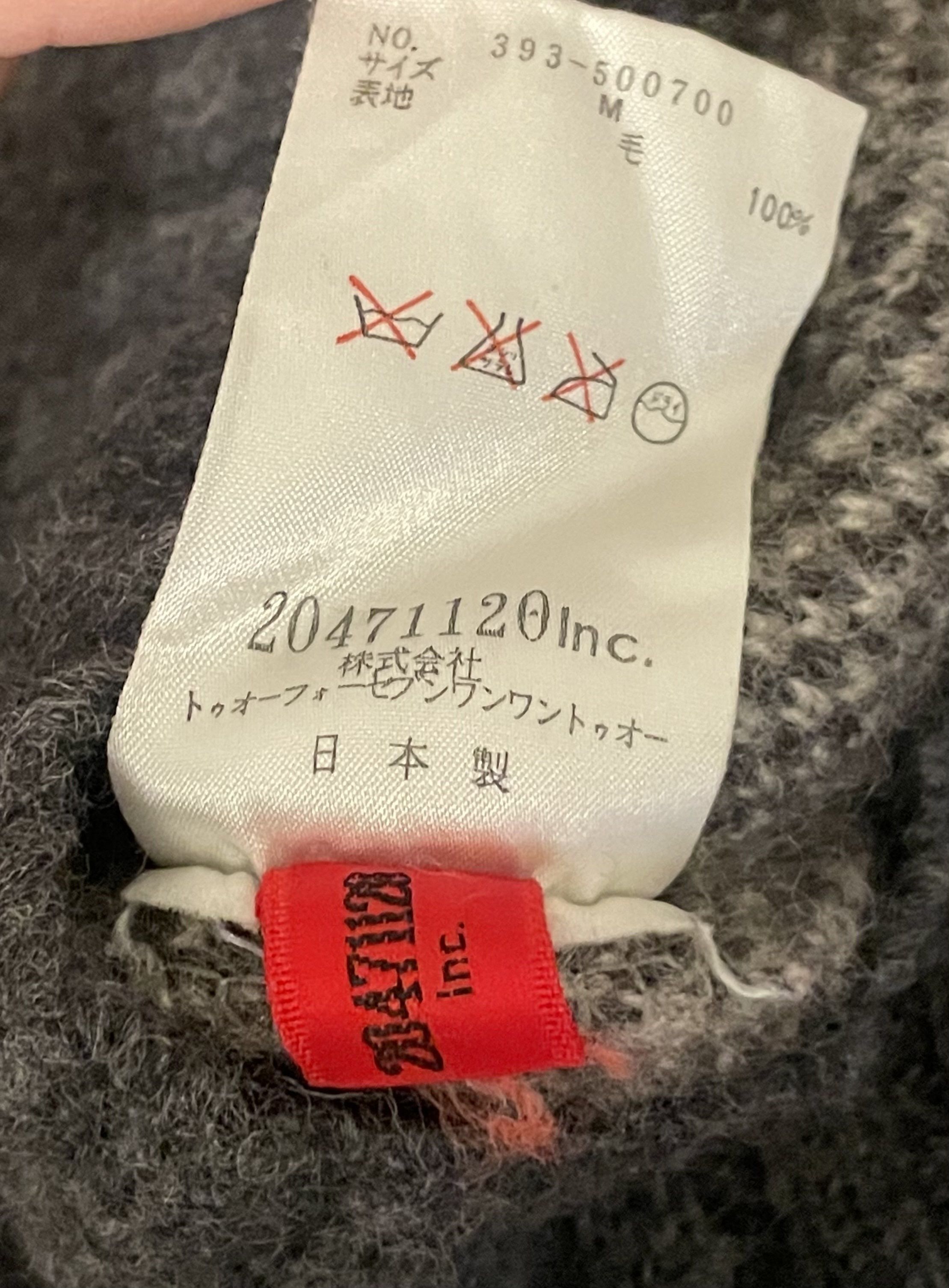 20471120 × Japanese Brand 20471120 Hyoma Sweater Size US M / EU 48-50 / 2 - 3 Thumbnail