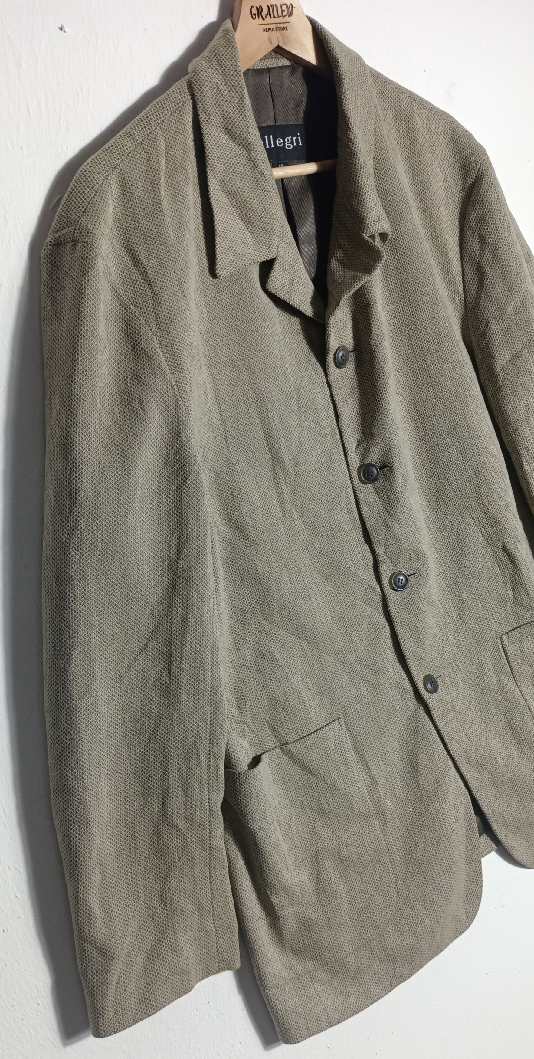 Allegri × Vintage Vintage🔥🔥Allergri Italy Designer Button Up Size US L / EU 52-54 / 3 - 4 Thumbnail