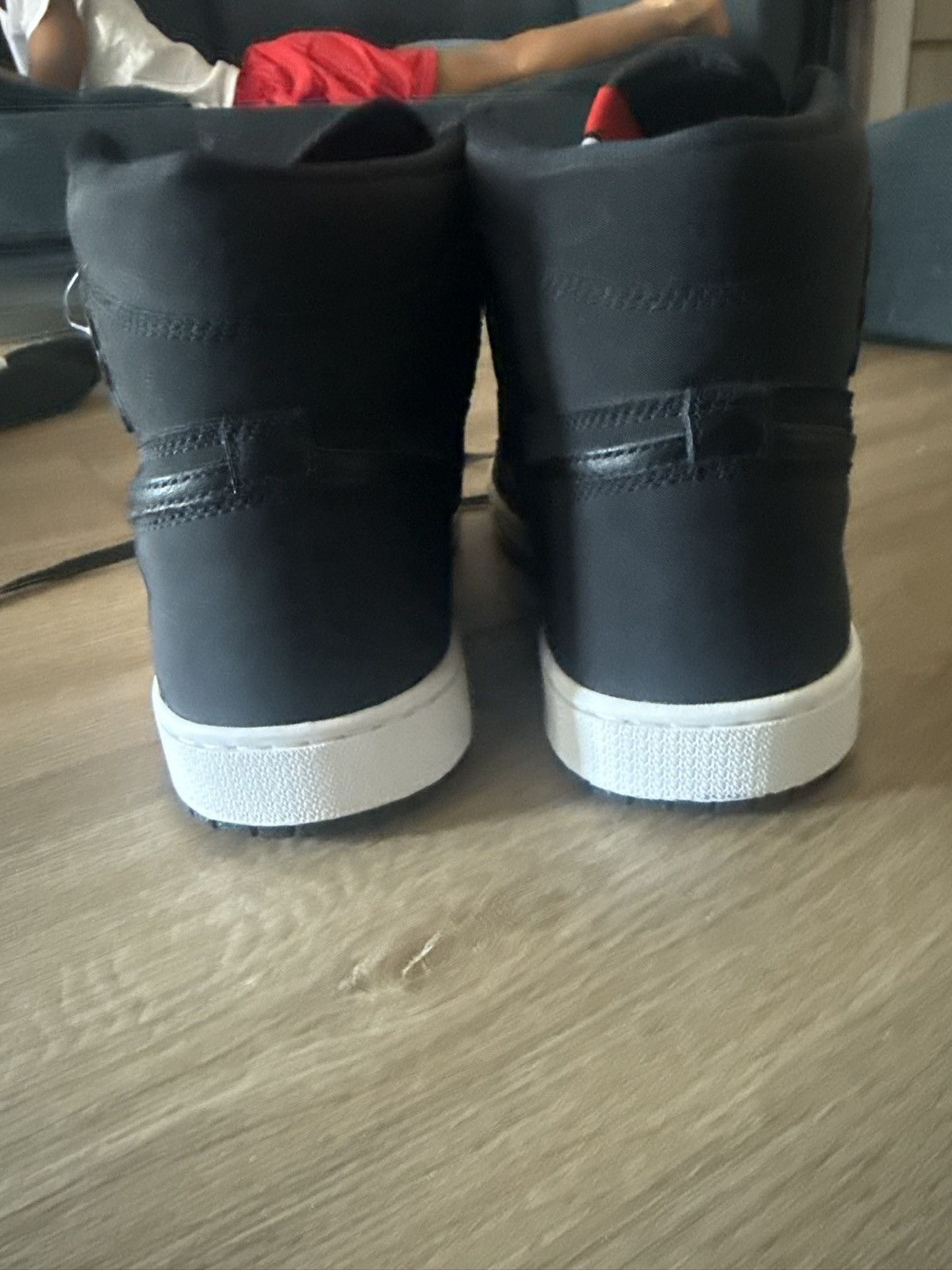 Jordan Brand Jordan 1 Paris Saint-Germain High Top Size US 12 / EU 45 - 4 Thumbnail