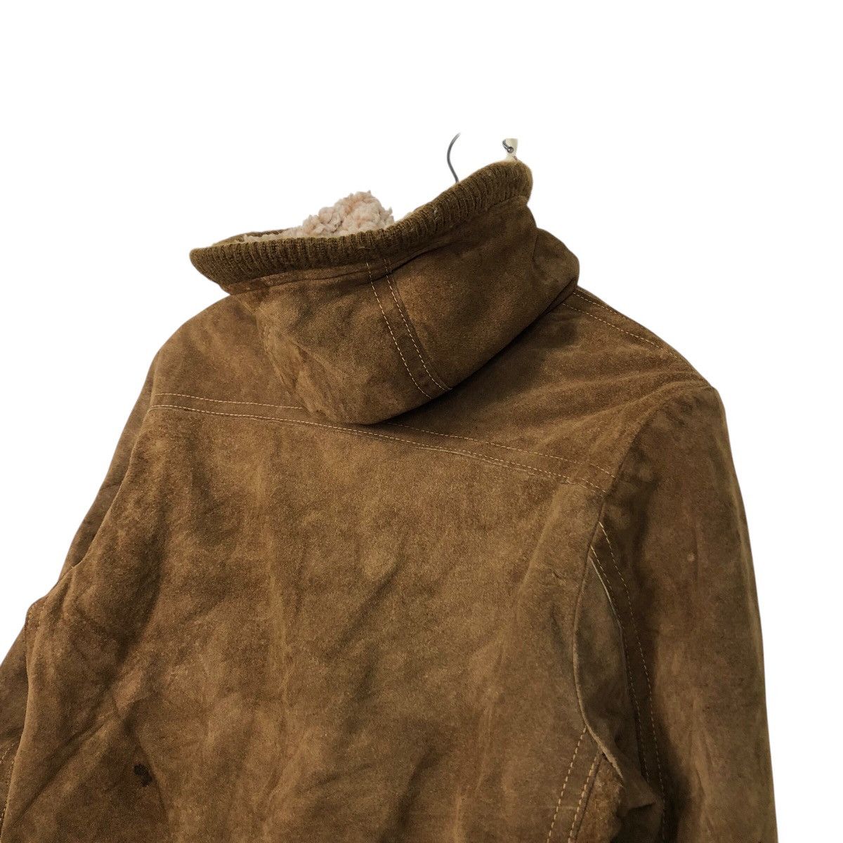 Japanese Brand 📌Vintage Genuine Leather Jacket Suede Cow Hide Issey Miyake Size US M / EU 48-50 / 2 - 11 Thumbnail