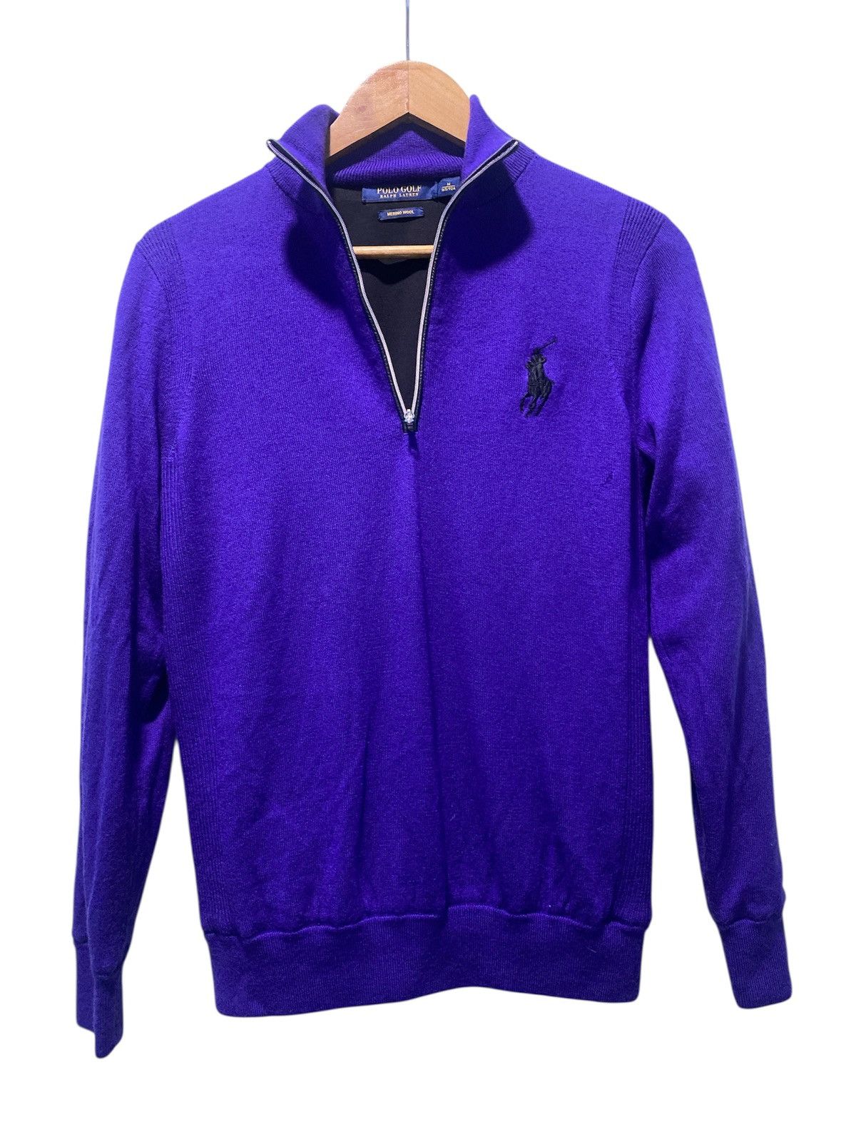 Polo Ralph Lauren Polo Ralph Lauren Golf Knitted Half Zipper Merino Wool Size M / US 6-8 / IT 42-44 - 3 Thumbnail