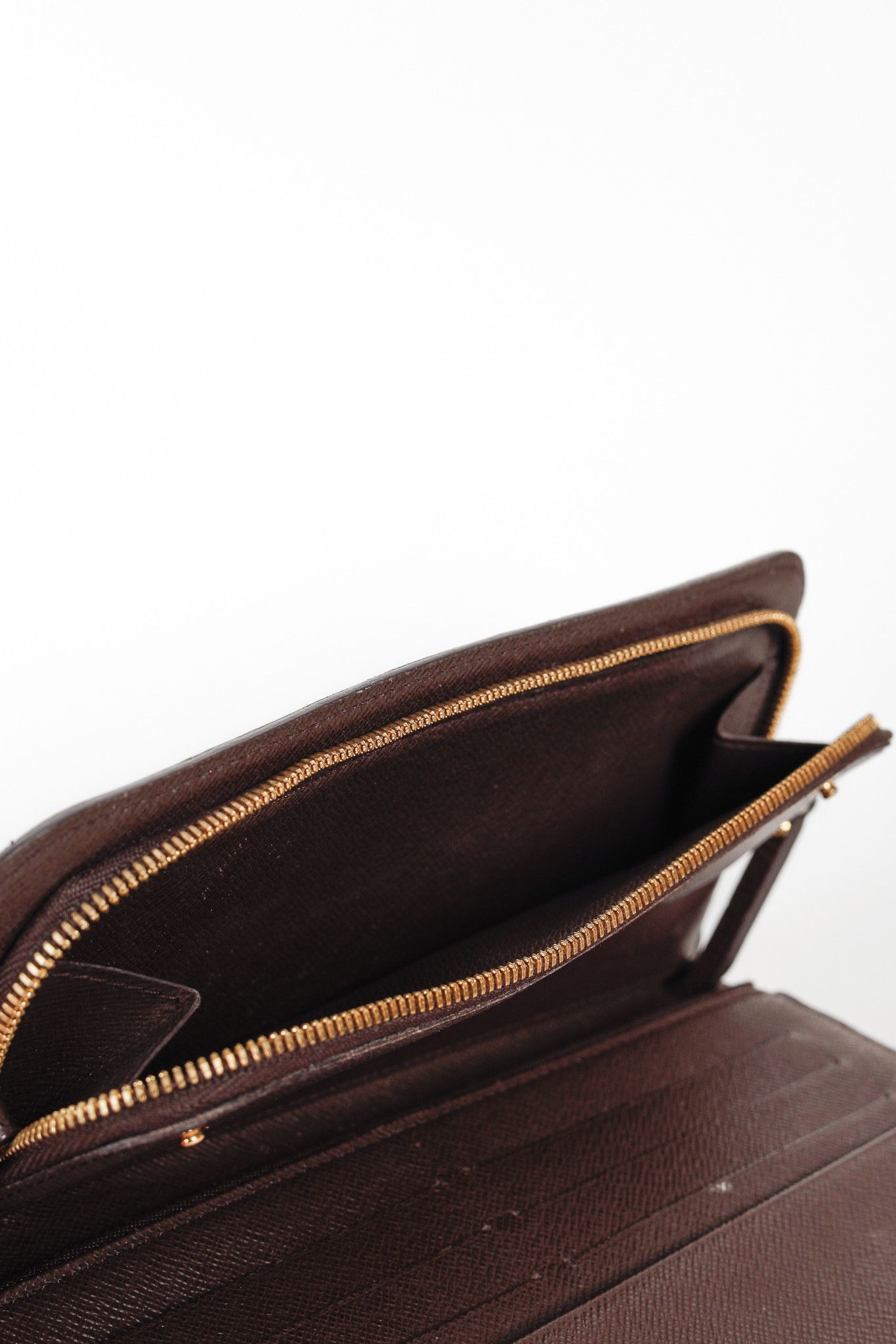 Louis Vuitton Louis Vuitton 2011 Brown Insolite Damier Ebene Wallet Size ONE SIZE - 11 Thumbnail
