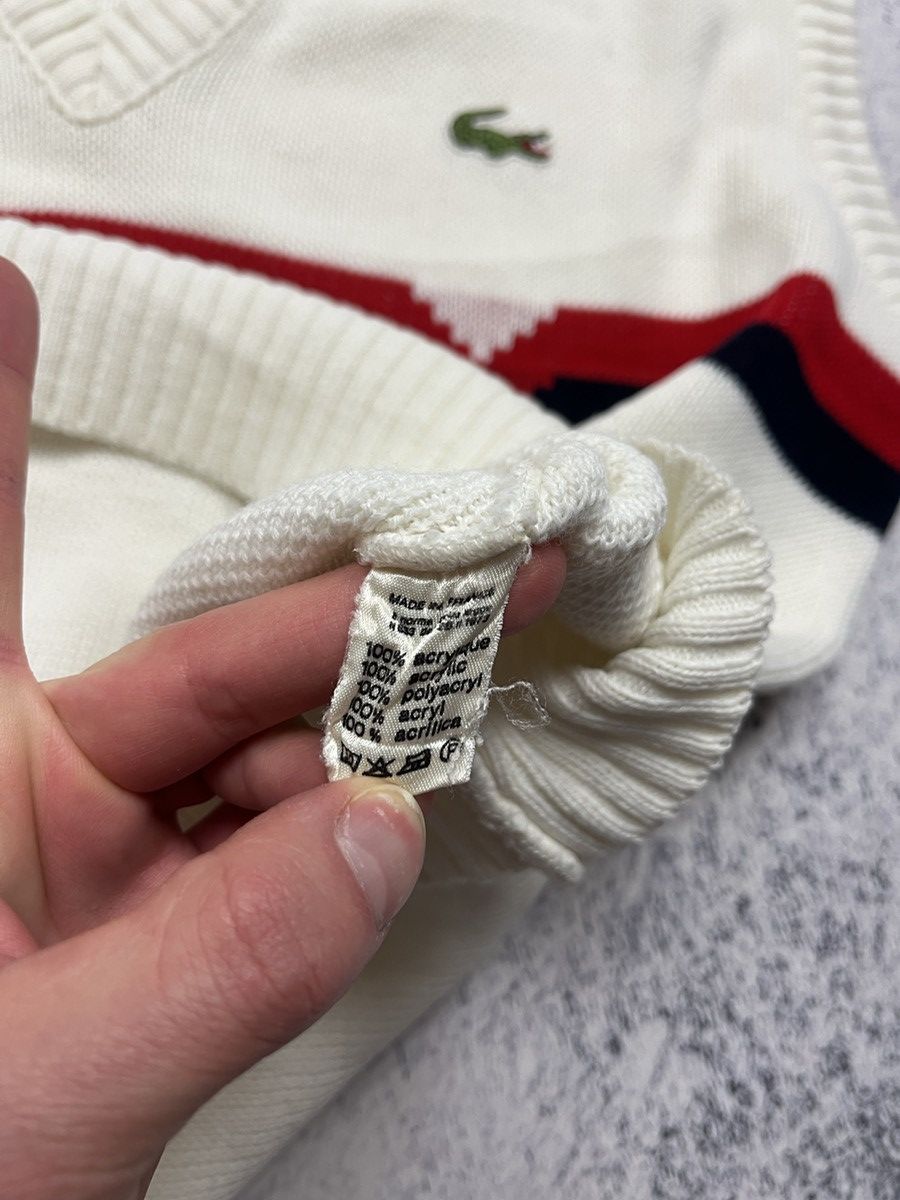 Lacoste Vintage 90’s Lacoste Vest Sweater Made in France Acrylic Size US M / EU 48-50 / 2 - 13 Thumbnail