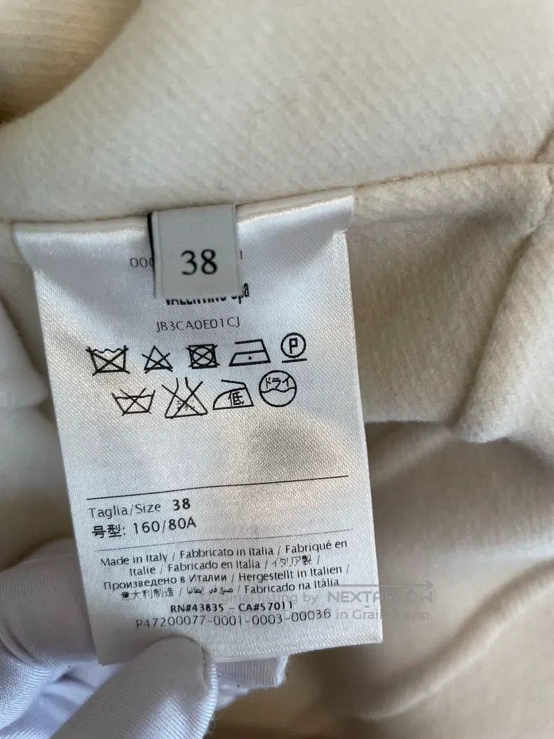 Valentino Valentino Beige wool coat Size M / US 6-8 / IT 42-44 - 4 Thumbnail