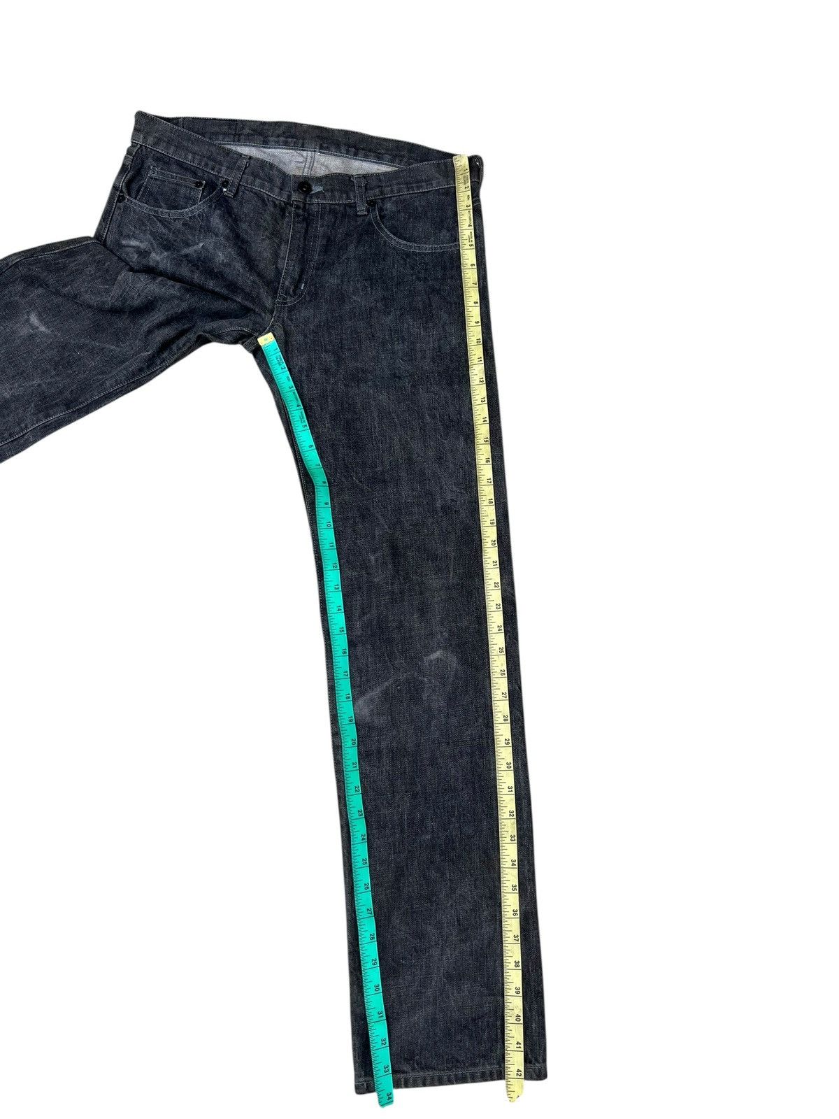 Neighborhood Vintage 2001 Neighborhood Rusty Denim Selvedge Jeans Size US 34 / EU 50 - 6 Thumbnail