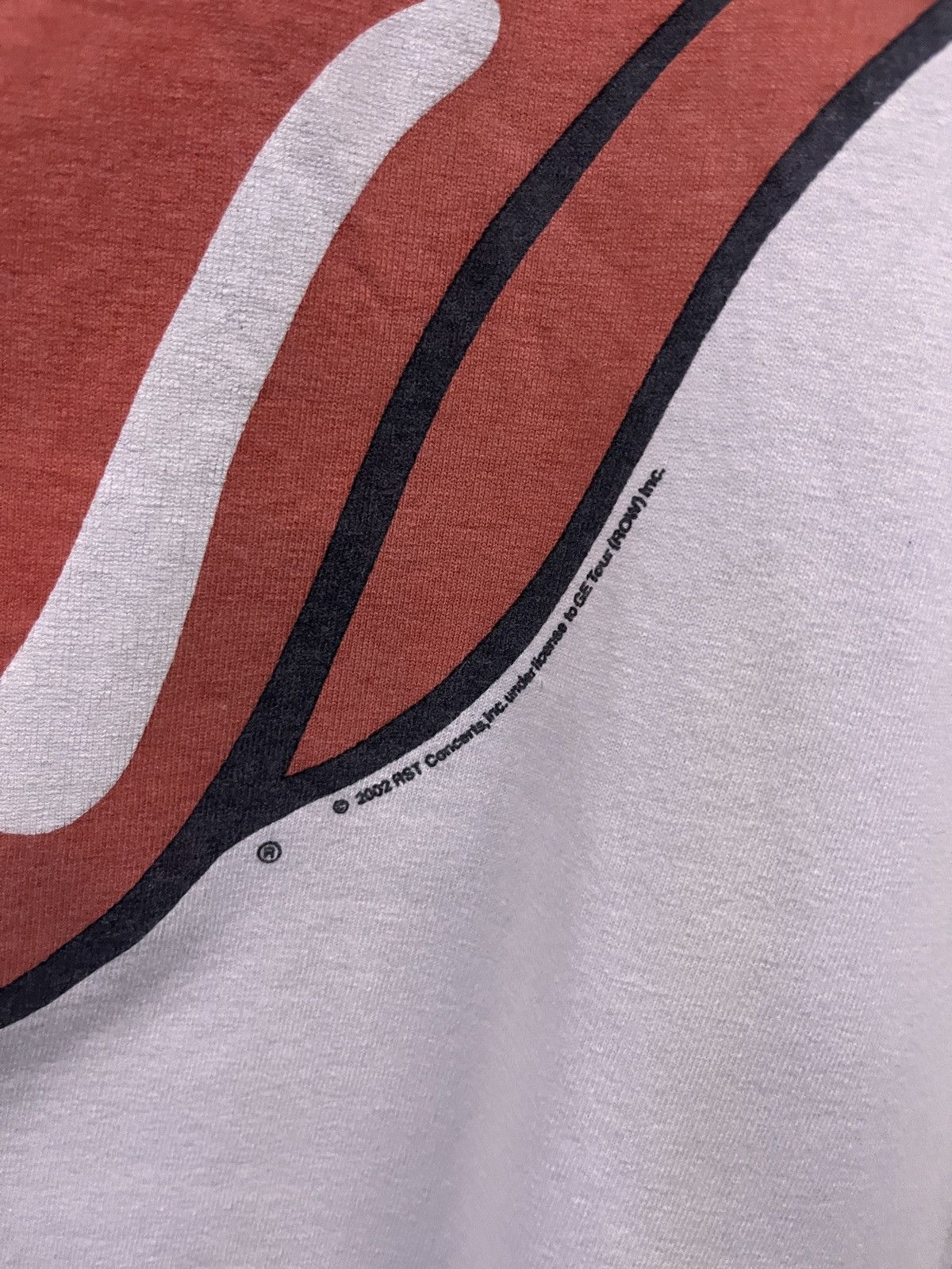 The Rolling Stones VINTAGE 2002 ROLLING STONE BAND TSHIRT ANVIL - M Size US M / EU 48-50 / 2 - 4 Thumbnail