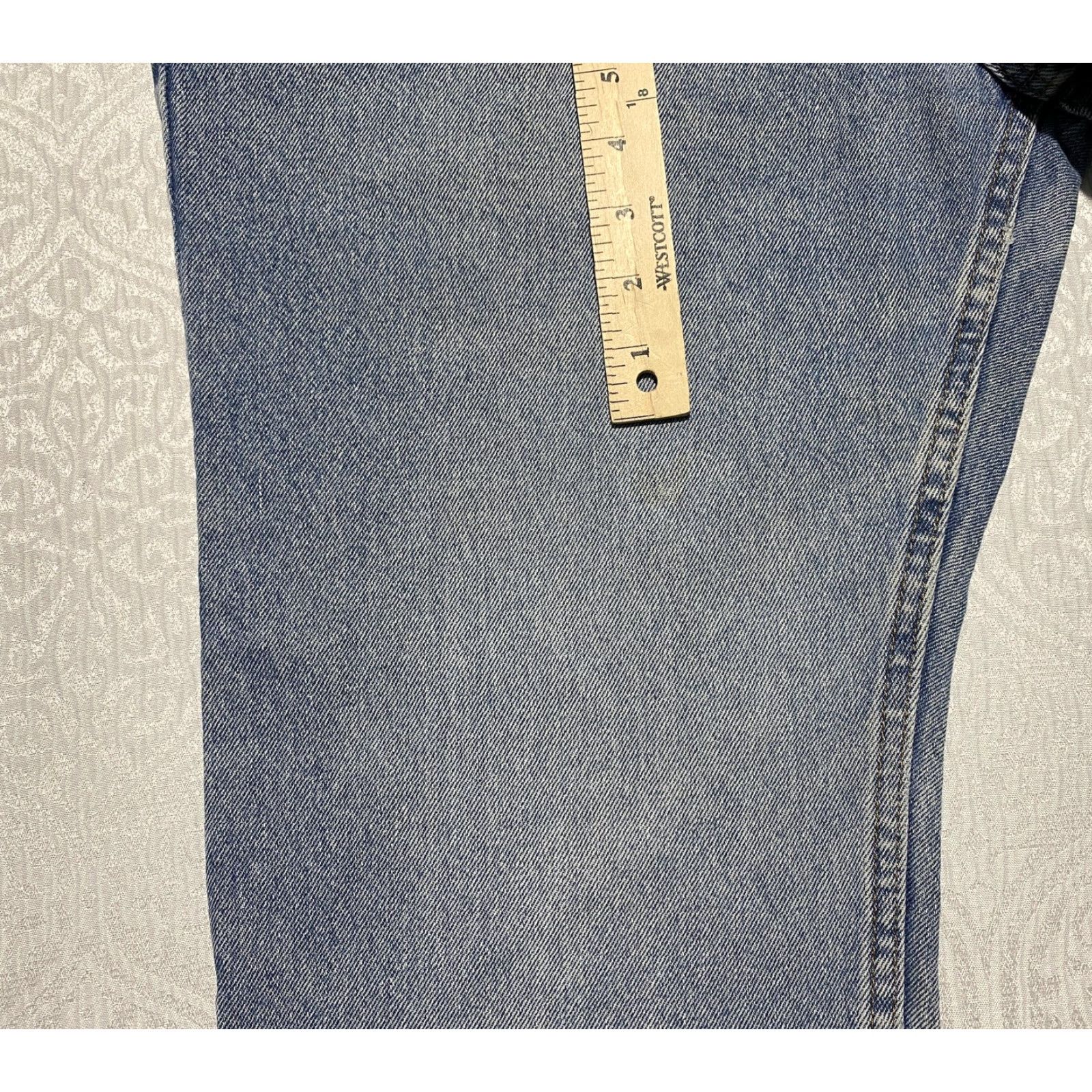 Vintage VINTAGE Urban Up Jeans Mens 36x30 Light Wash Straight Leg Classic Denim Zip Fly 5 Pocket Mens Boys Girls Size US 36 / EU 52 - 2 Thumbnail