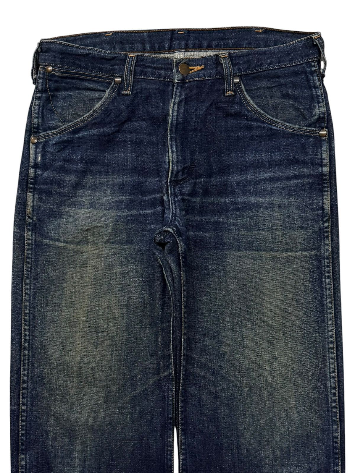 Wrangler Vintage Wrangler Japan Denim Jeans | Vintage Indigo Fade W31 Size US 31 - 4 Thumbnail