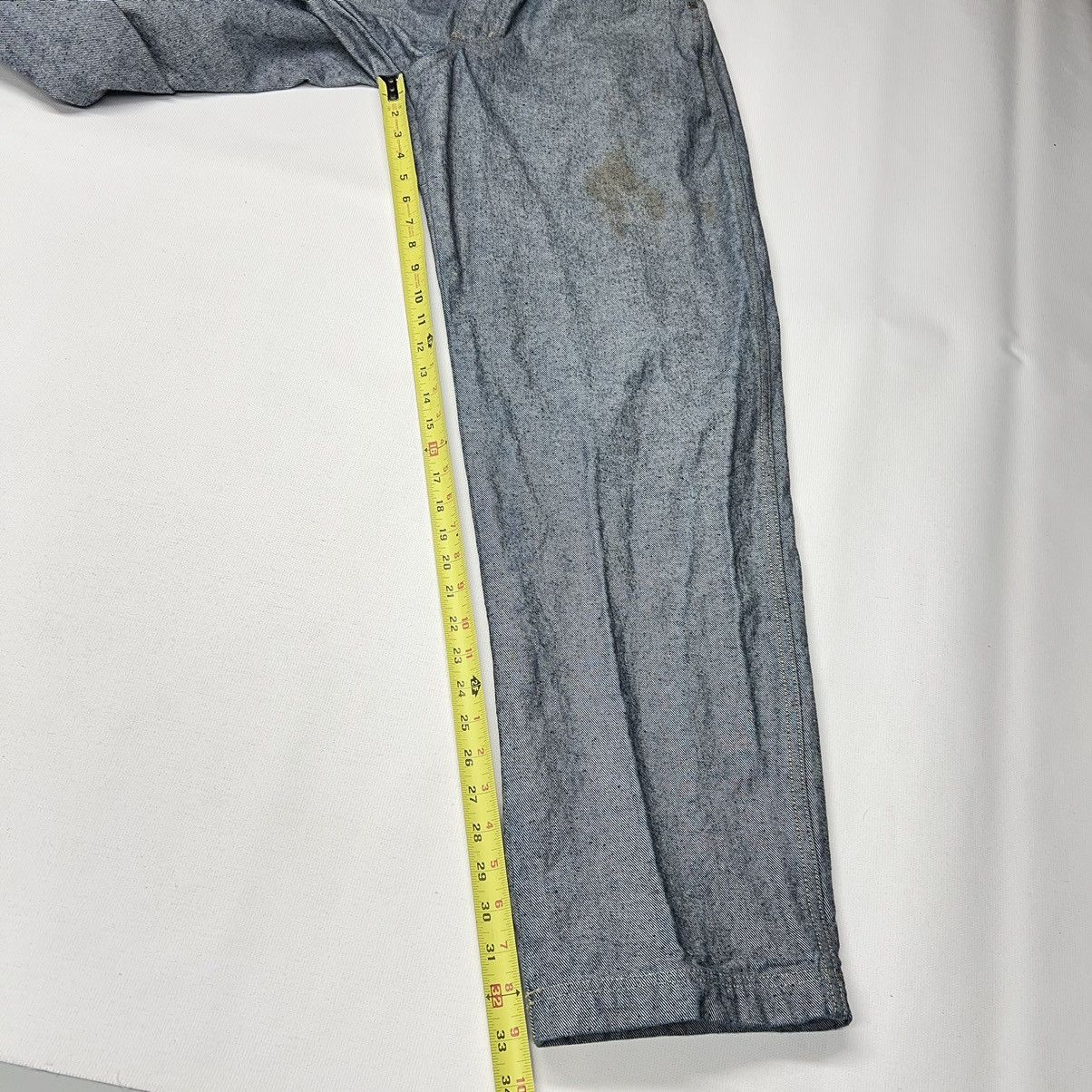 Fubu × Vintage Fubu Jeans 32X34 Baggy Straight Reverse Blue 90s Y2K Size US 32 / EU 48 - 22 Thumbnail
