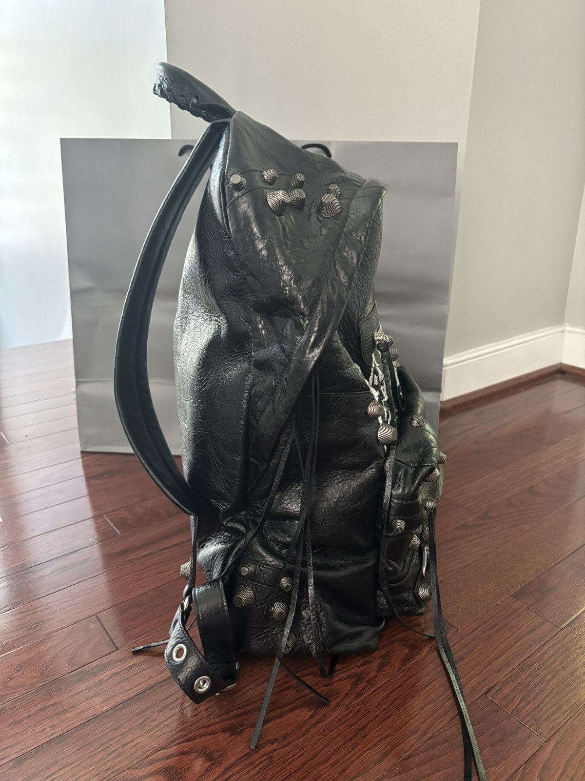 Balenciaga Balenciaga Le Cagole Backpack Diy Metal 'Black' Size ONE SIZE - 3 Thumbnail