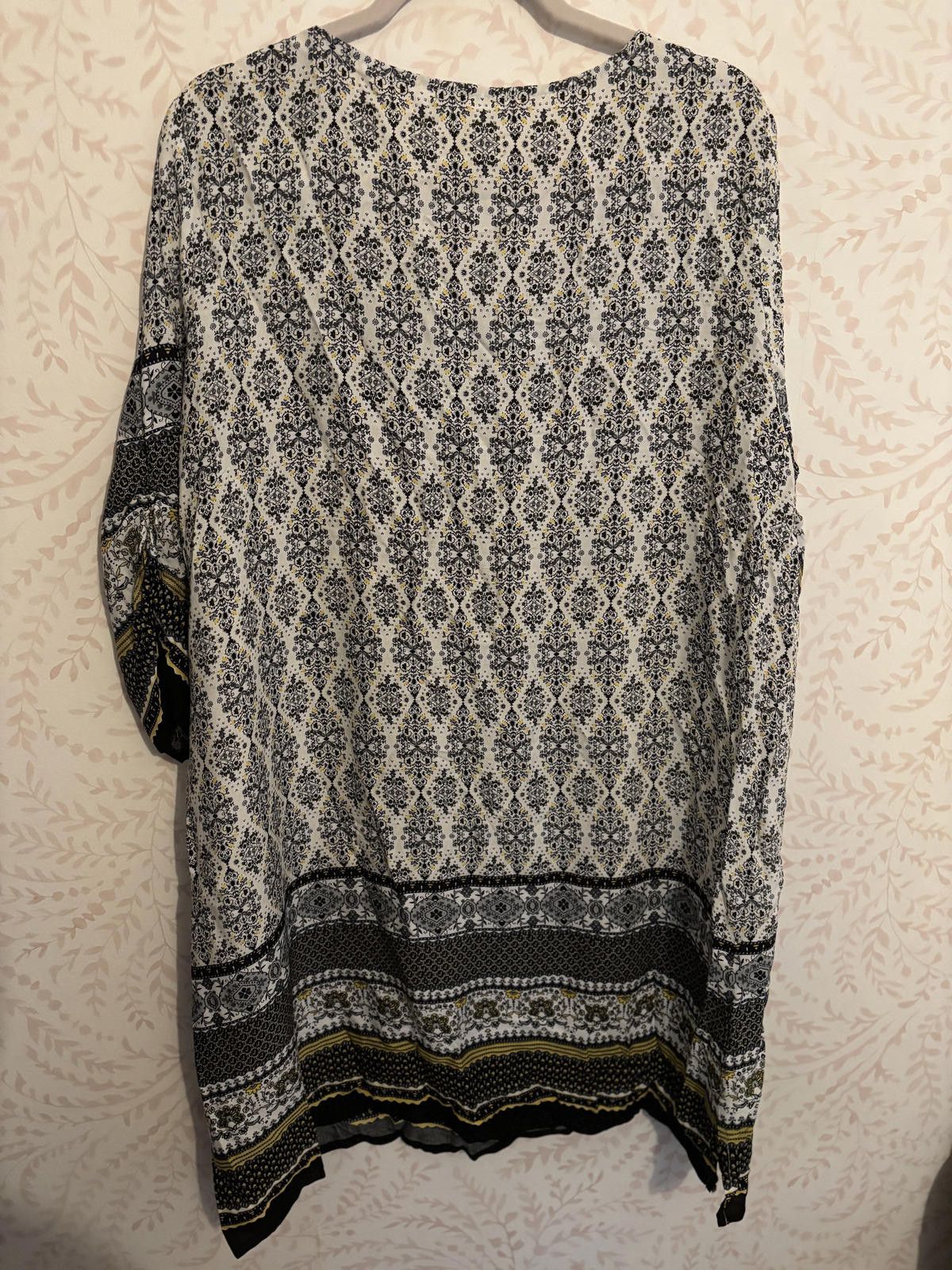Other IT Bohemian Style Long Sleeve Dress with Tassel Tie Size XL / US 12-14 / IT 48-50 - 7 Thumbnail