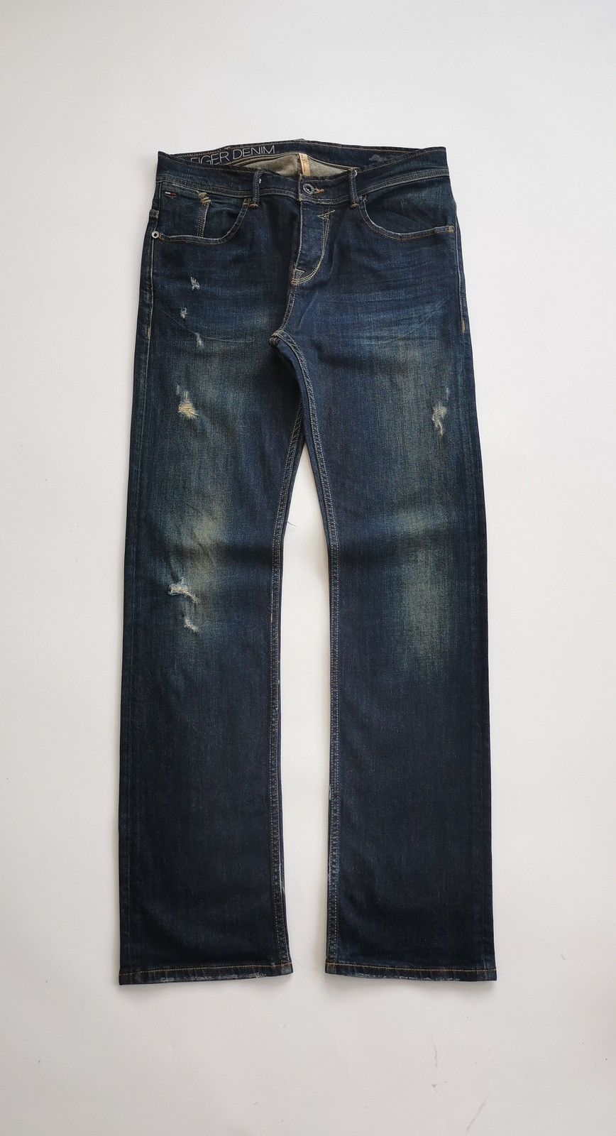 Tommy Hilfiger Tommy Hilfiger Zipper Distressed Jeans Size US 32 / EU 48 - 5 Thumbnail