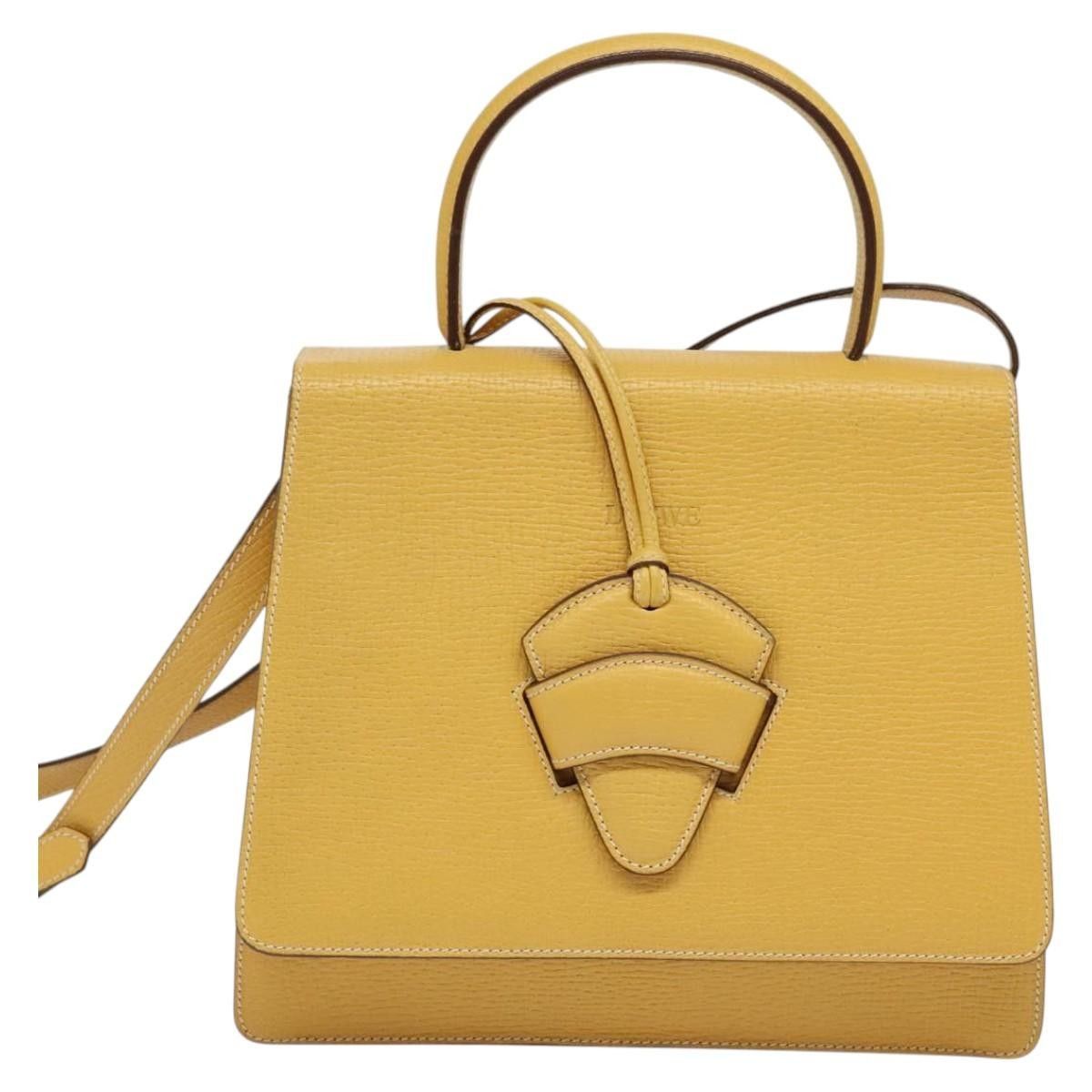 Loewe Loewe Barcelona Shoulder Bag Leather Size ONE SIZE - 1 Thumbnail