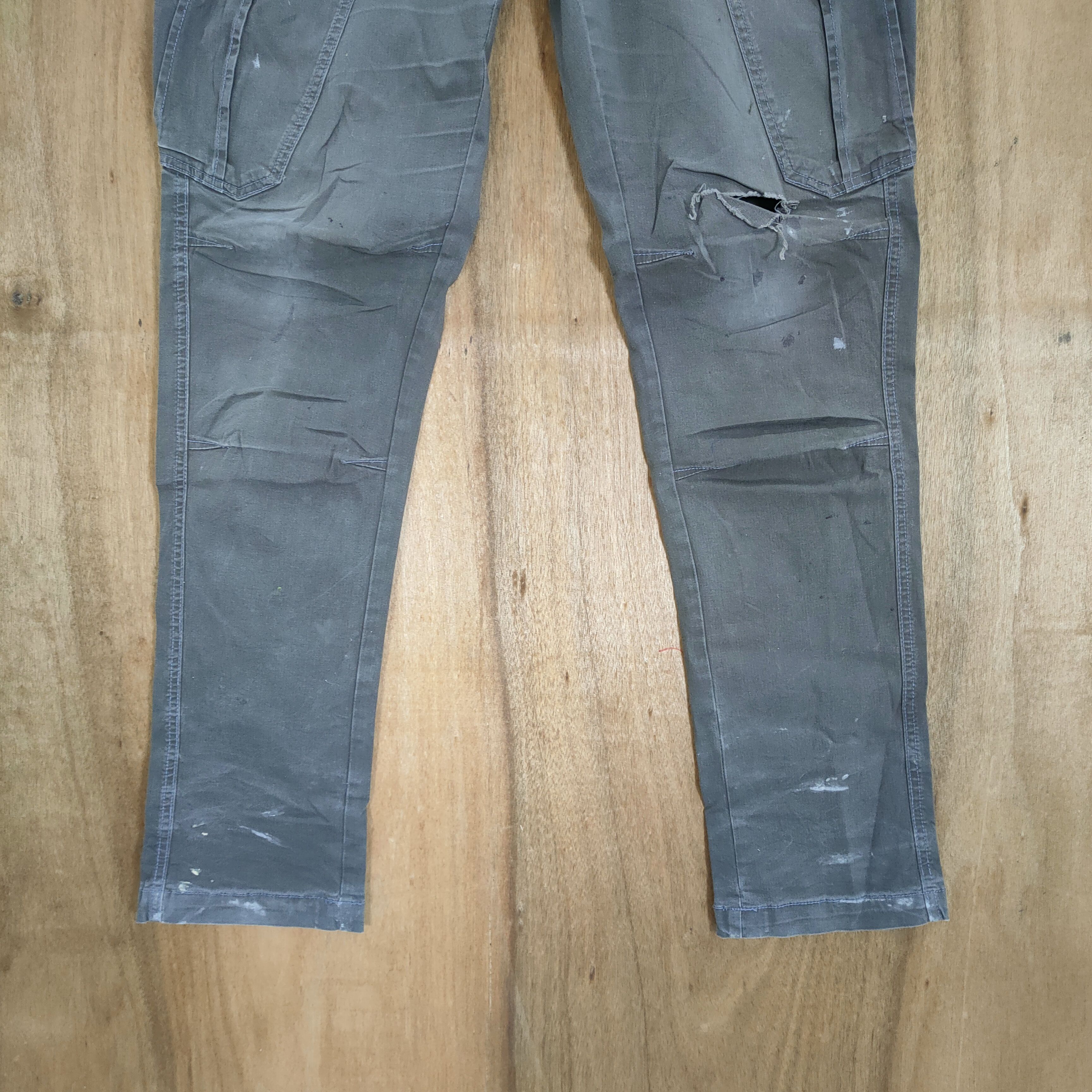 Japanese Brand × Voodoo Tactical VINTAGE JAPANESE DISTRESSED SKINNY CARGO PANTS Size US 35 - 3 Thumbnail