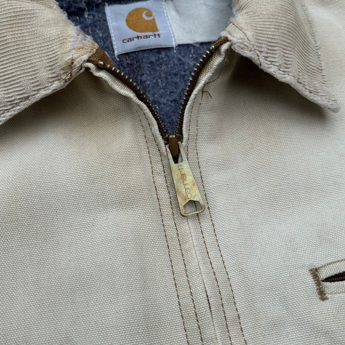 Carhartt Vintage 90s Faded Carhartt Detroit Jacket BRN Size US L / EU 52-54 / 3 - 5 Thumbnail
