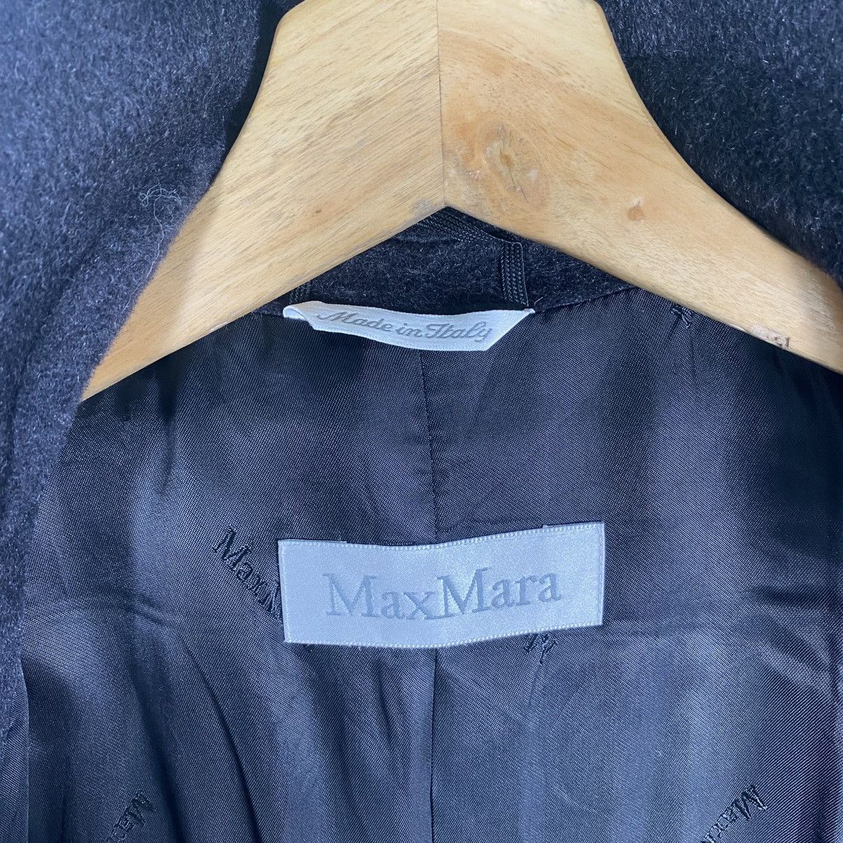 Max Mara Vintage Max Mara Double Breasted Wool Long Jacket Size Usa 2 Size XS / US 0-2 / IT 36-38 - 8 Thumbnail