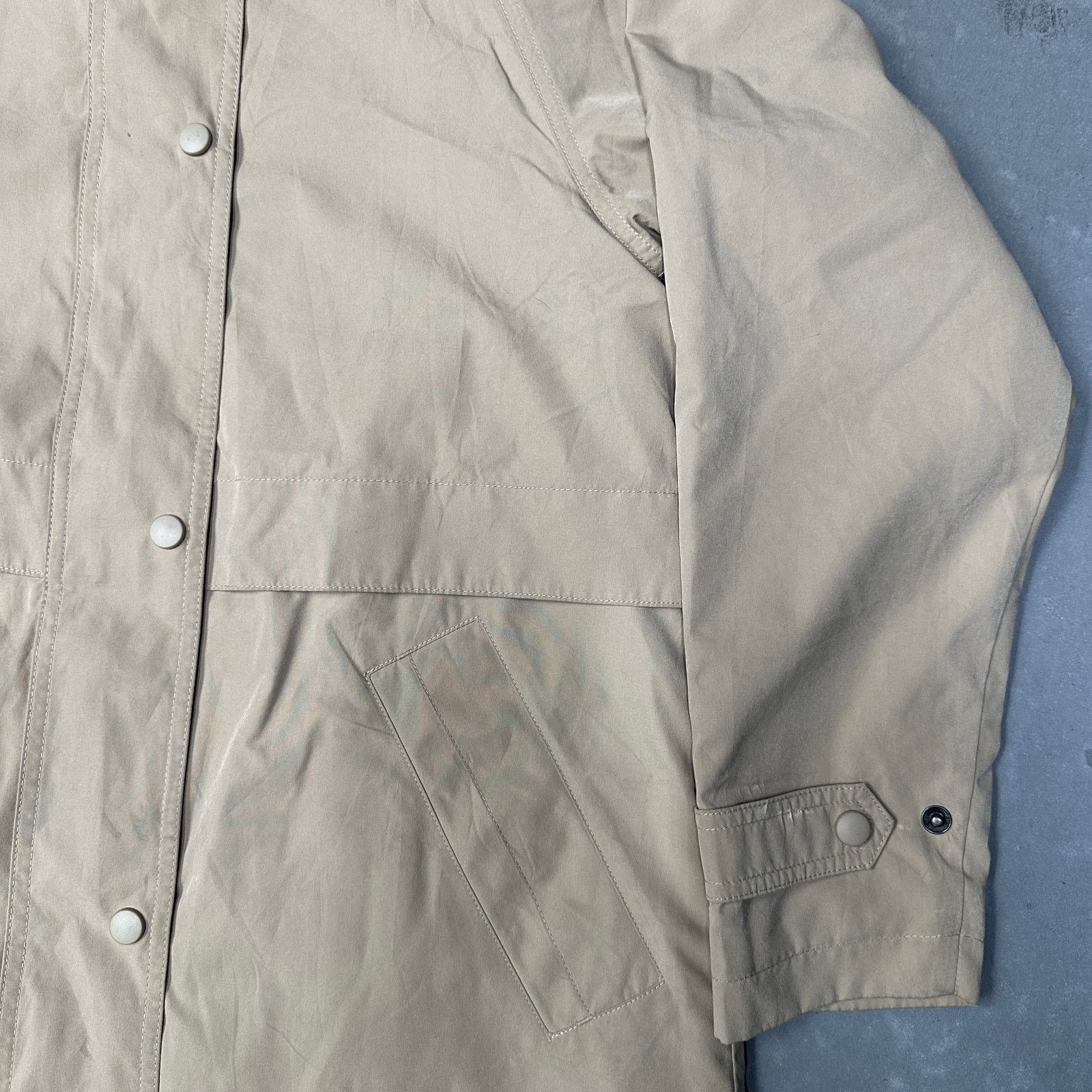 L.L. Bean LL Bean HJ60 Duster Vented Rain Trench Long Coat Women XS Size XS / US 0-2 / IT 36-38 - 12 Thumbnail