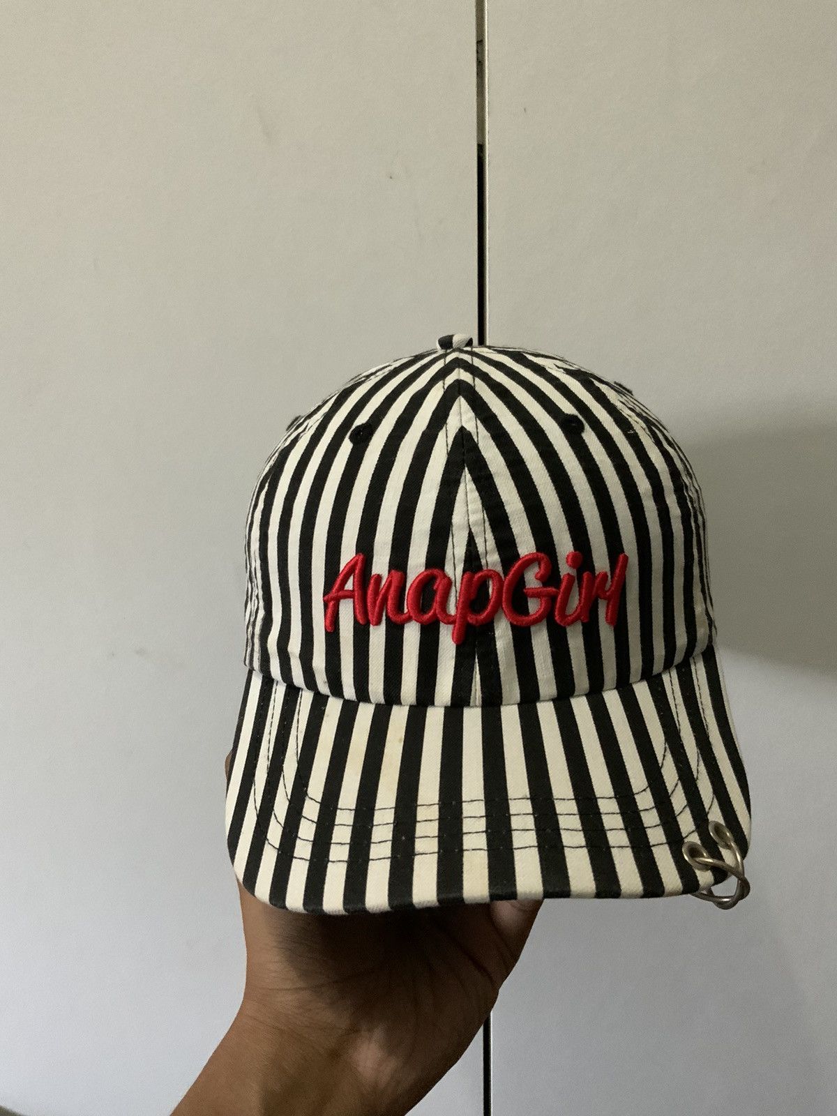 If Six Was Nine Anap Girl Striped Punk Hat Size ONE SIZE - 5 Thumbnail