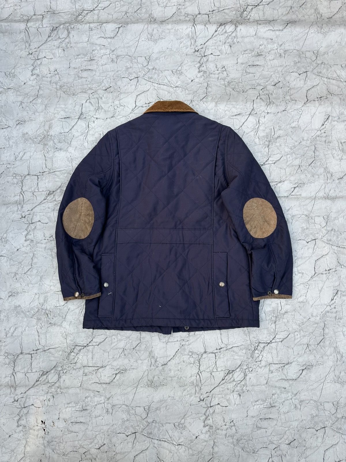 Ralph Lauren 00s Ralph Lauren Navy Quilted Field Jacket Size US M / EU 48-50 / 2 - 3 Thumbnail