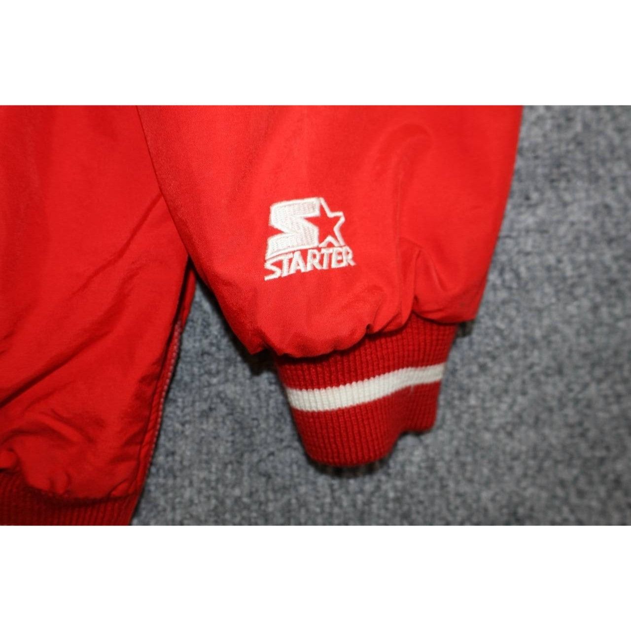 Starter Vintage Starter San Francisco 49ers NFL Hooded Puffer Jacket Size US XL / EU 56 / 4 - 11 Thumbnail
