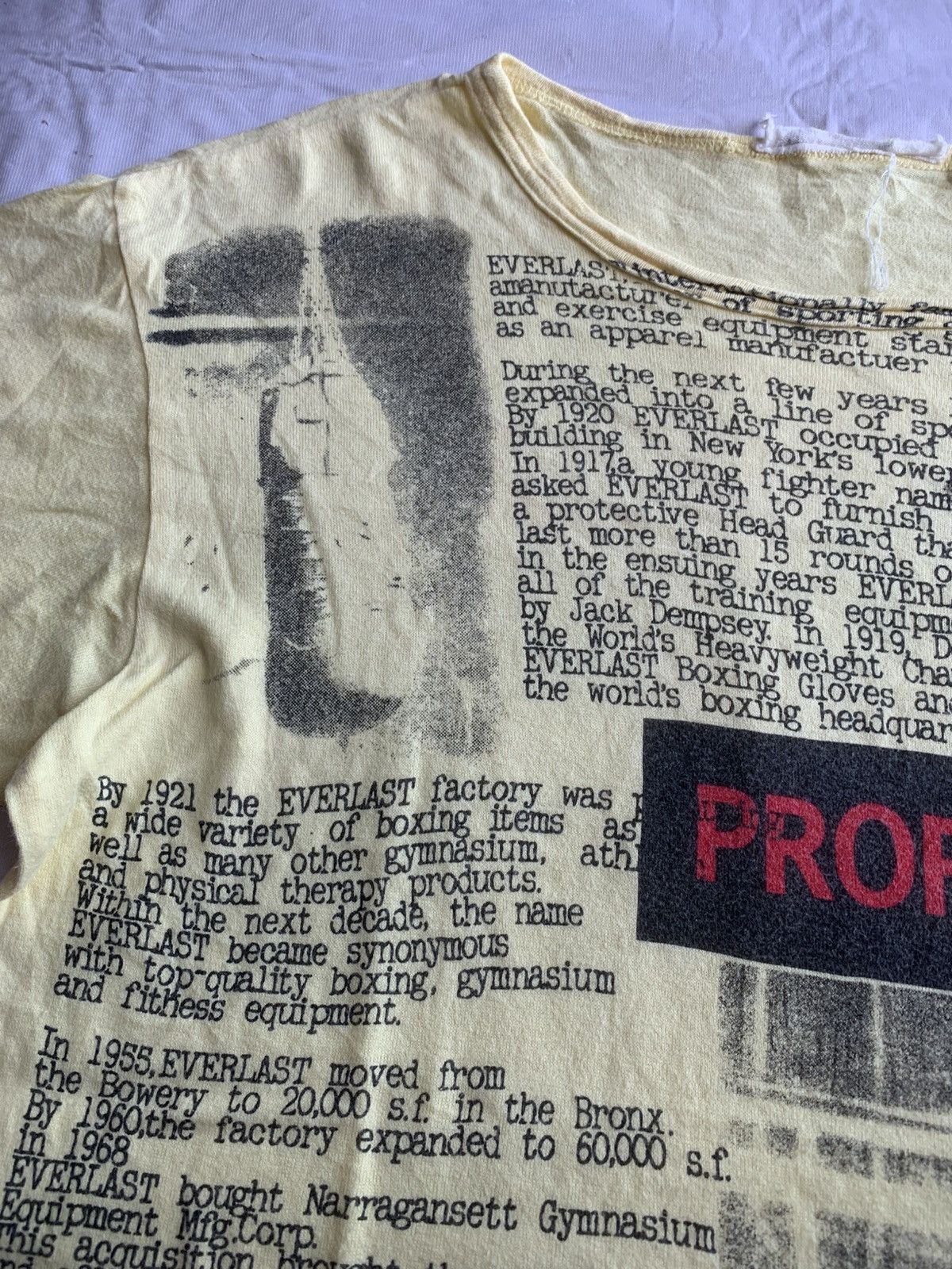 Hysteric Glamour × Undercover Japanese Profesional Poem History Boxing Tee Shirt Size US M / EU 48-50 / 2 - 7 Thumbnail