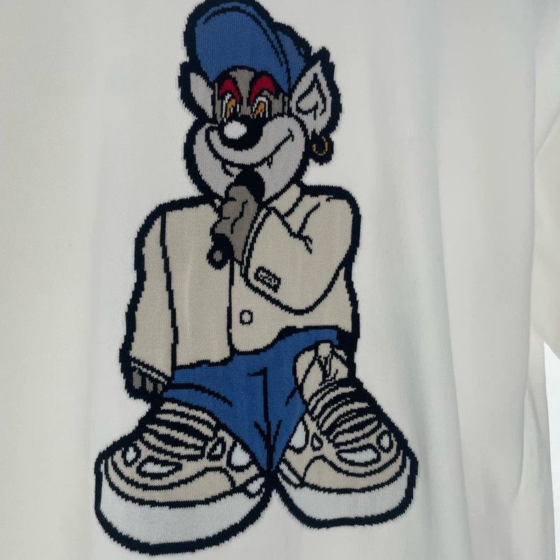 Louis Vuitton Louis Vuitton Cartoon print knit short sleeves Size US XL / EU 56 / 4 - 1 Thumbnail