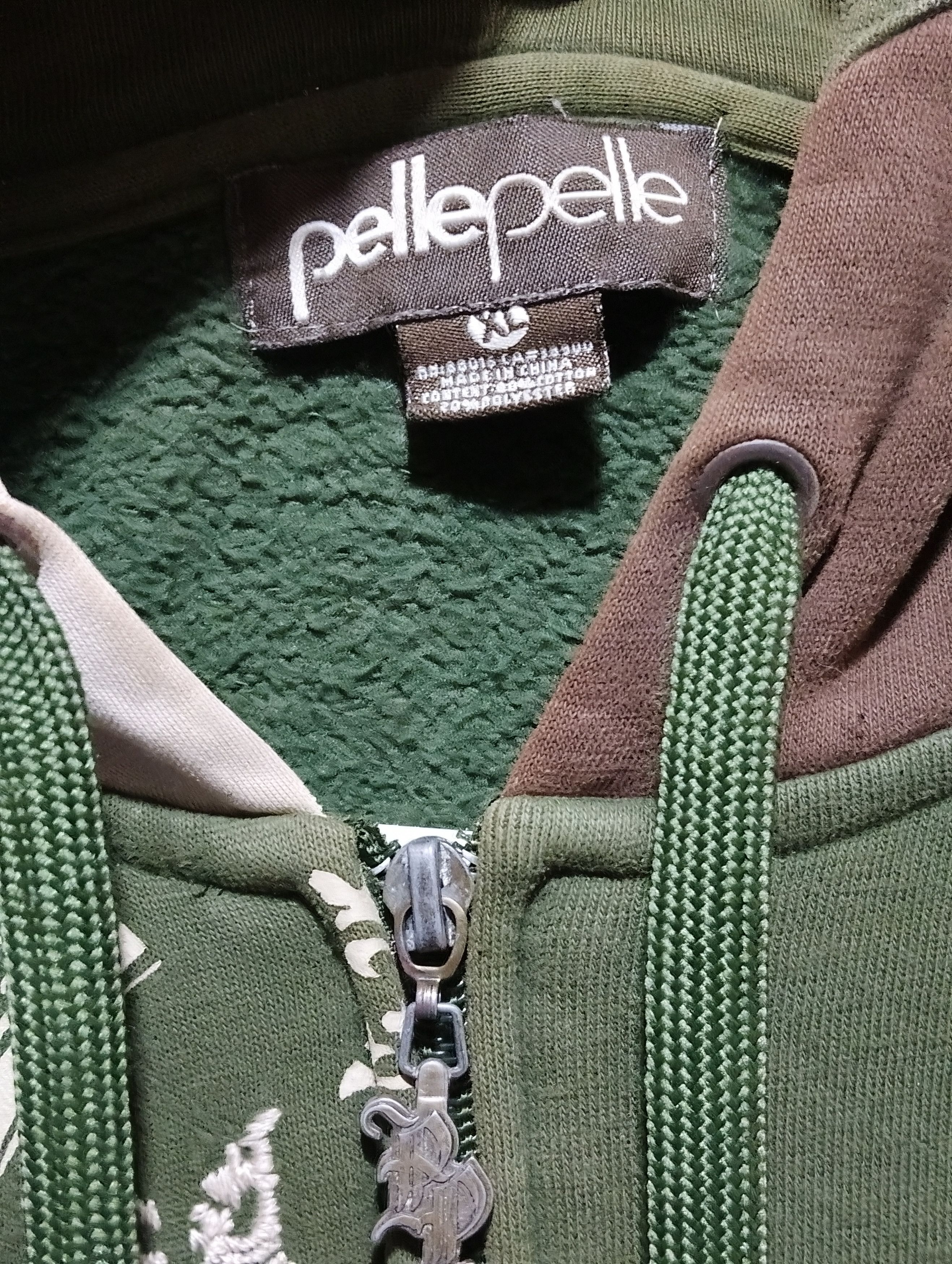 Pelle Pelle Pelle Pelle Hoodie Vintage | Streetwear | Y2K Size US XL / EU 56 / 4 - 4 Thumbnail