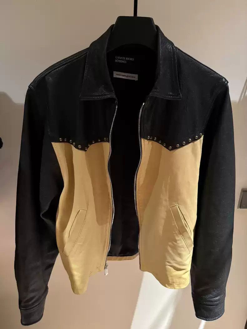 Enfants Riches Deprimes Enfants Riches Deprimes23ss black and yellow spliced wester Size US M / EU 48-50 / 2 - 1 Thumbnail