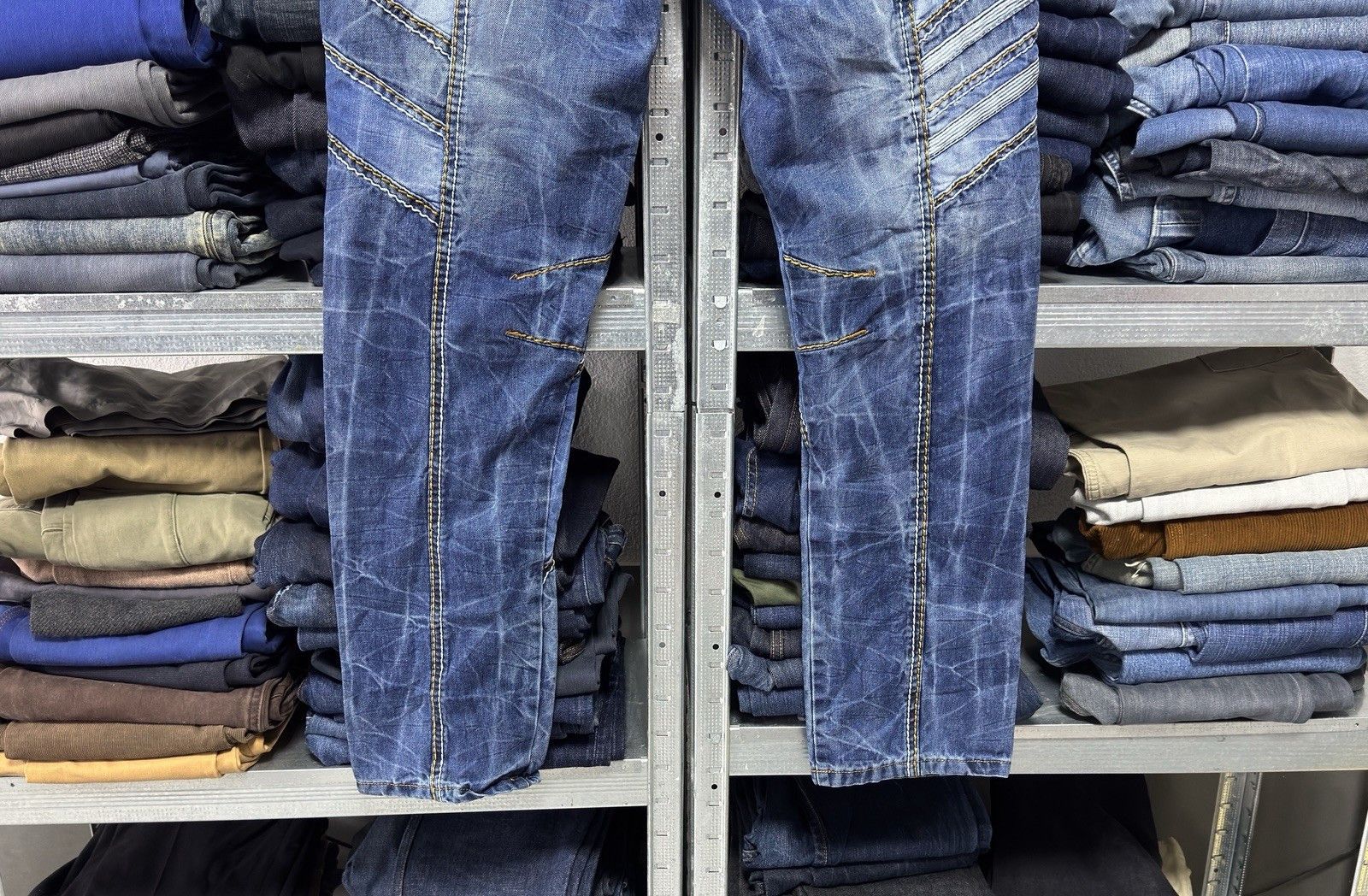 Other Kosmo Lupo y2k Denim Zipper Japan Style Distressed Jeans Size US 34 / EU 50 - 12 Thumbnail