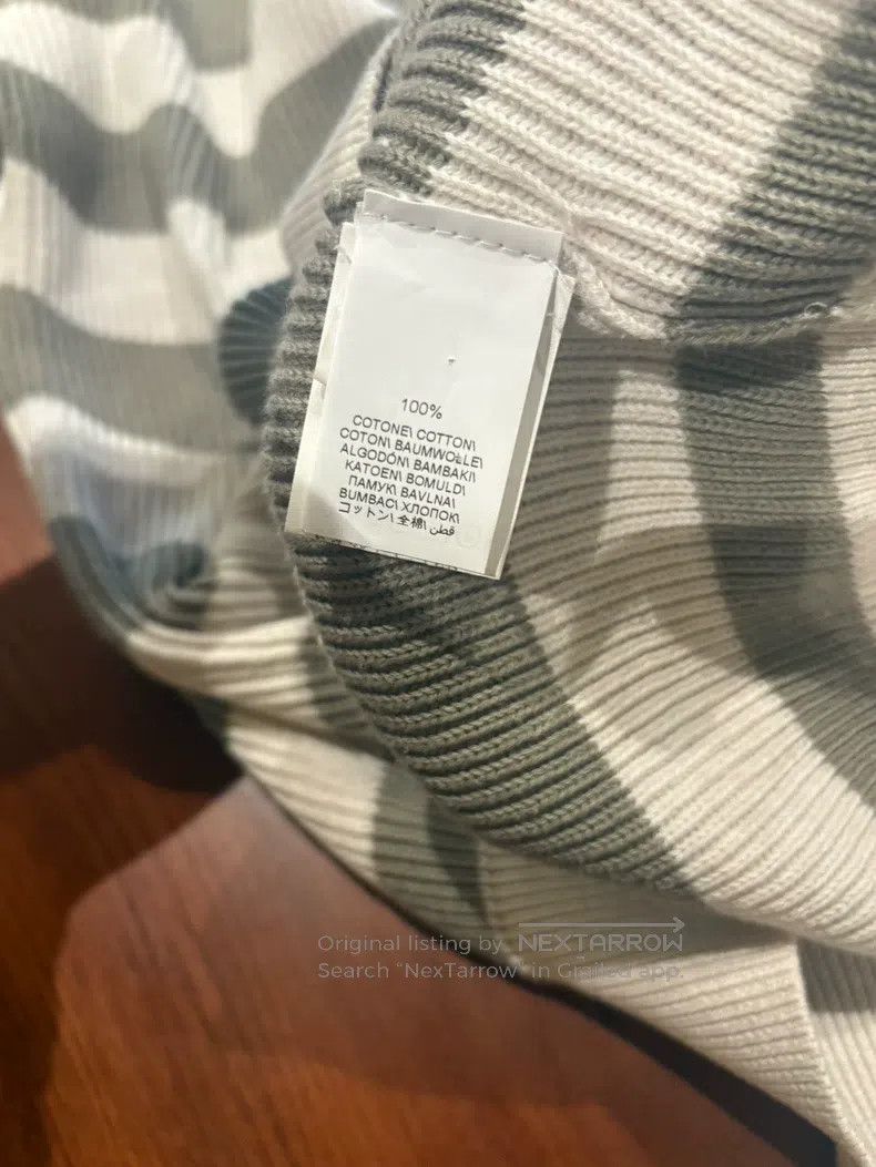 Brunello Cucinelli Brunello Cucinelli Striped knit top Size S / US 4 / IT 40 - 4 Thumbnail