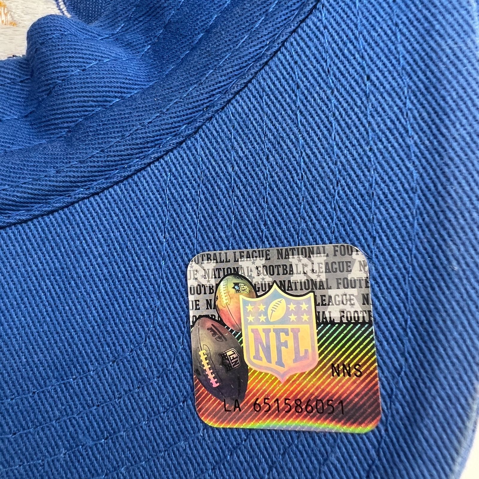 Other NFL LA Men's Baseball Cap Blue Hat Size ONE SIZE - 6 Thumbnail