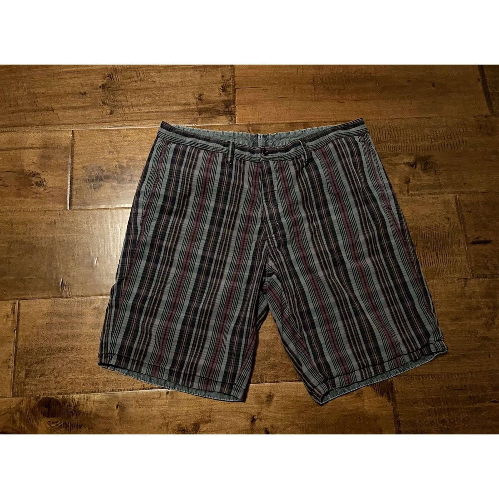 Polo Ralph Lauren Polo Ralph Lauren Marine Yacht Club Chambray Madras Reversible Shorts Men's 36 Size US M / EU 48-50 / 2 - 5 Thumbnail
