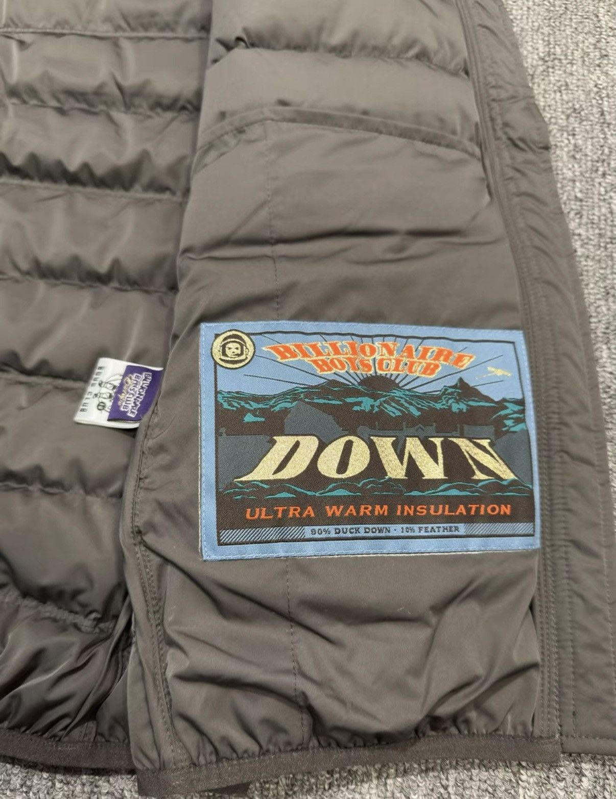 Billionaire Boys Club Quilted Puffer Vest Dark Grey Billionaire Boys Club Size US M / EU 48-50 / 2 - 5 Thumbnail