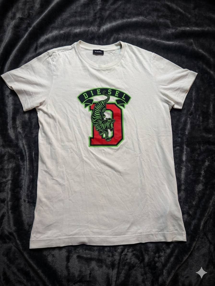Diesel Diesel Tiger Logo "D" Graphic Tee Size US S / EU 44-46 / 1 - 11 Thumbnail