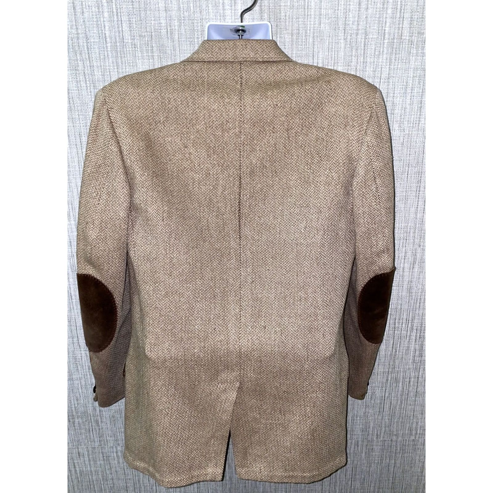 Vintage Seaforth Sport Coat Brown Scotland Made 3 Button Size 42 Mens Wool Regular Coat Size US XS / EU 42 / 0 - 5 Thumbnail