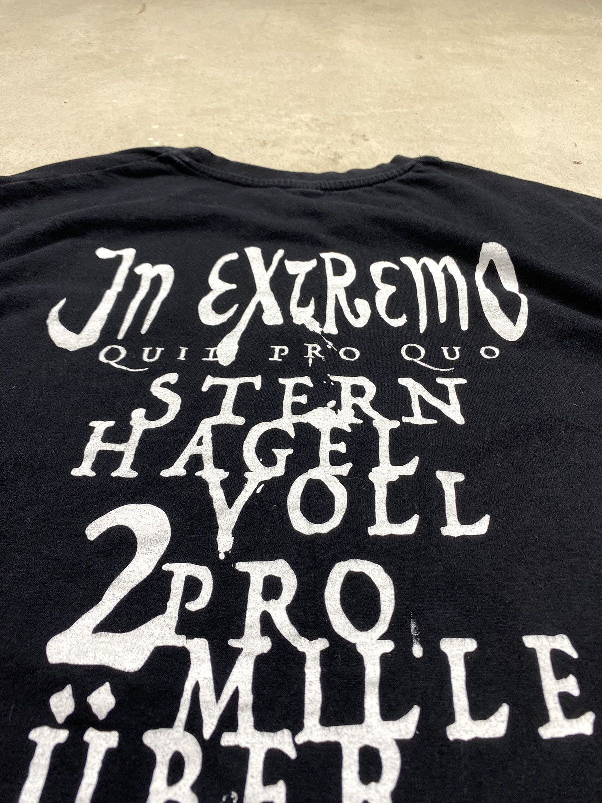 Vintage Vintage In Extremo Band Tee (Blind Guardian Subway to Sally) Size US L / EU 52-54 / 3 - 10 Thumbnail