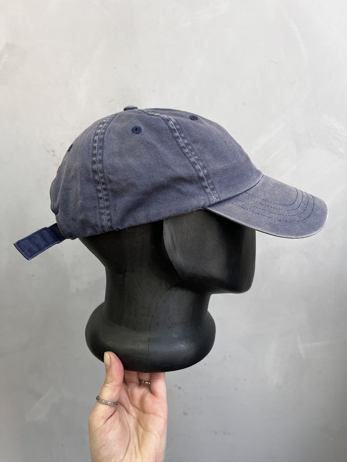 Polo Ralph Lauren Vintage Polo Ralph Lauren washed sun faded hat cap Size ONE SIZE - 3 Thumbnail